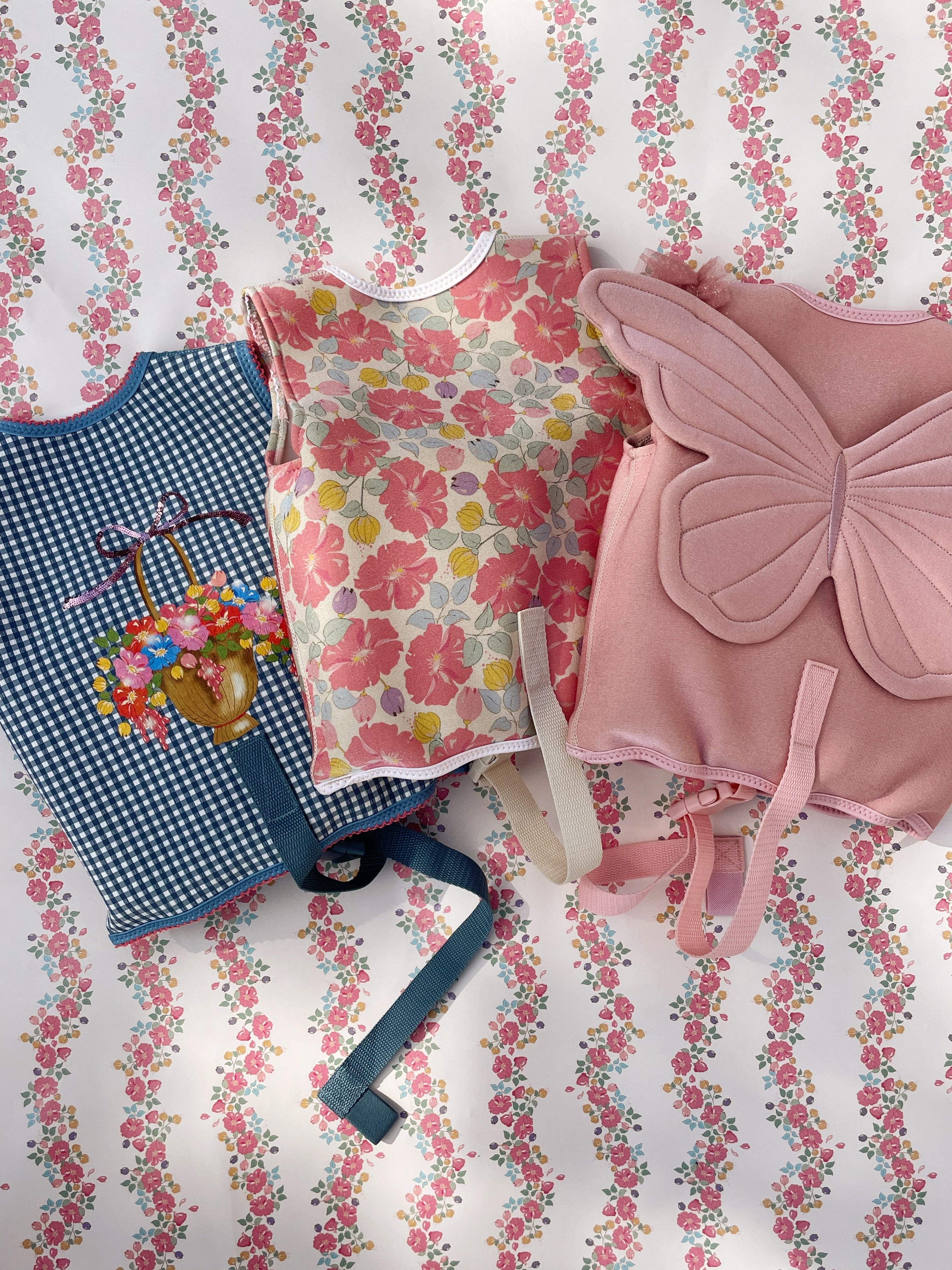 Konges Sløjd Soline Swim Vest - Flower Bouquet