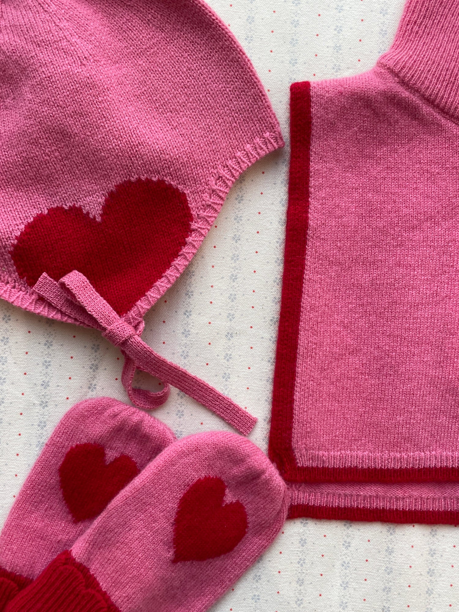 Konges Sløjd Collette Mittens - Pink - image 5
