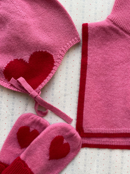 Konges Sløjd Collette Mittens - Pink - image 5