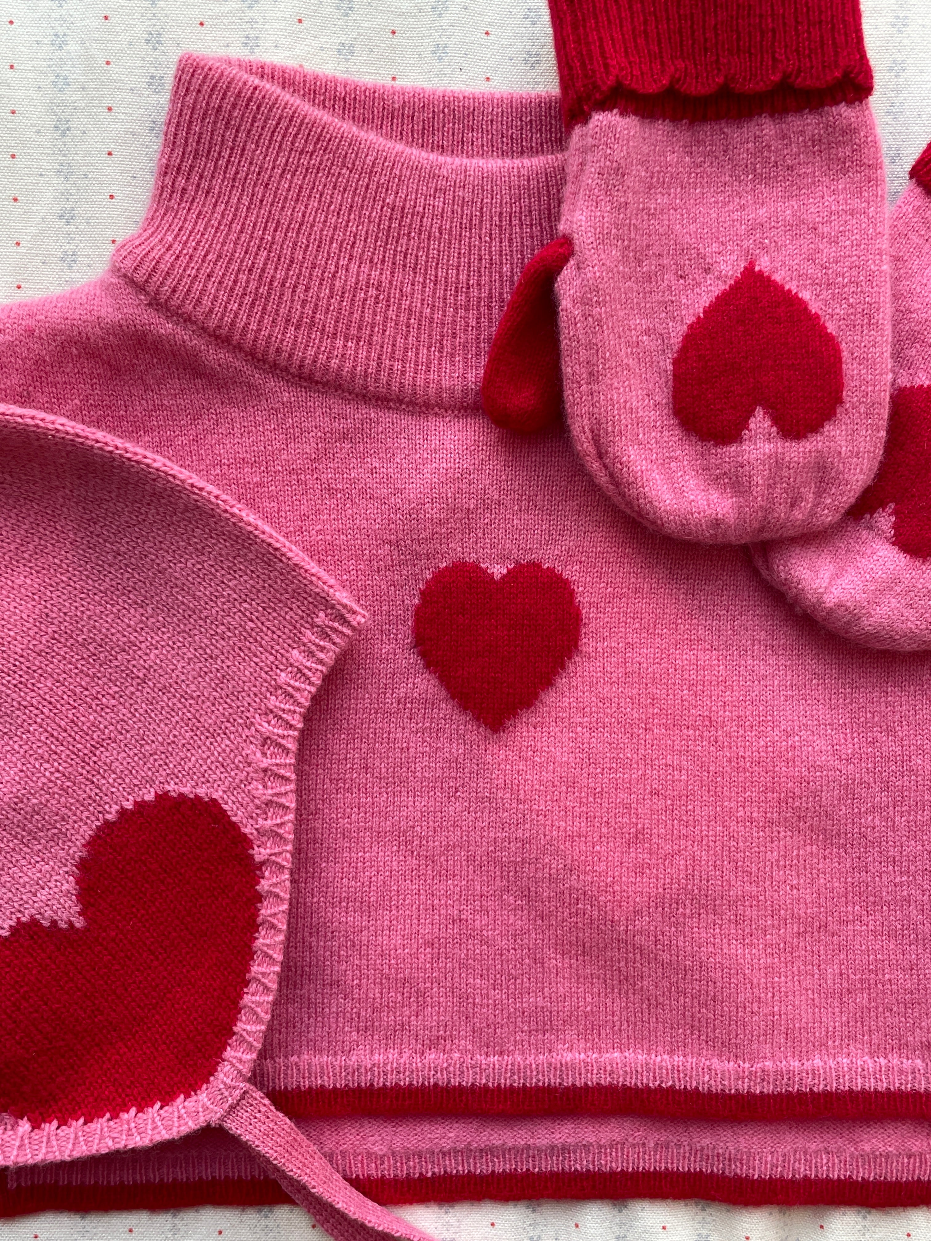 Konges Sløjd Collette Mittens - Pink - image 8