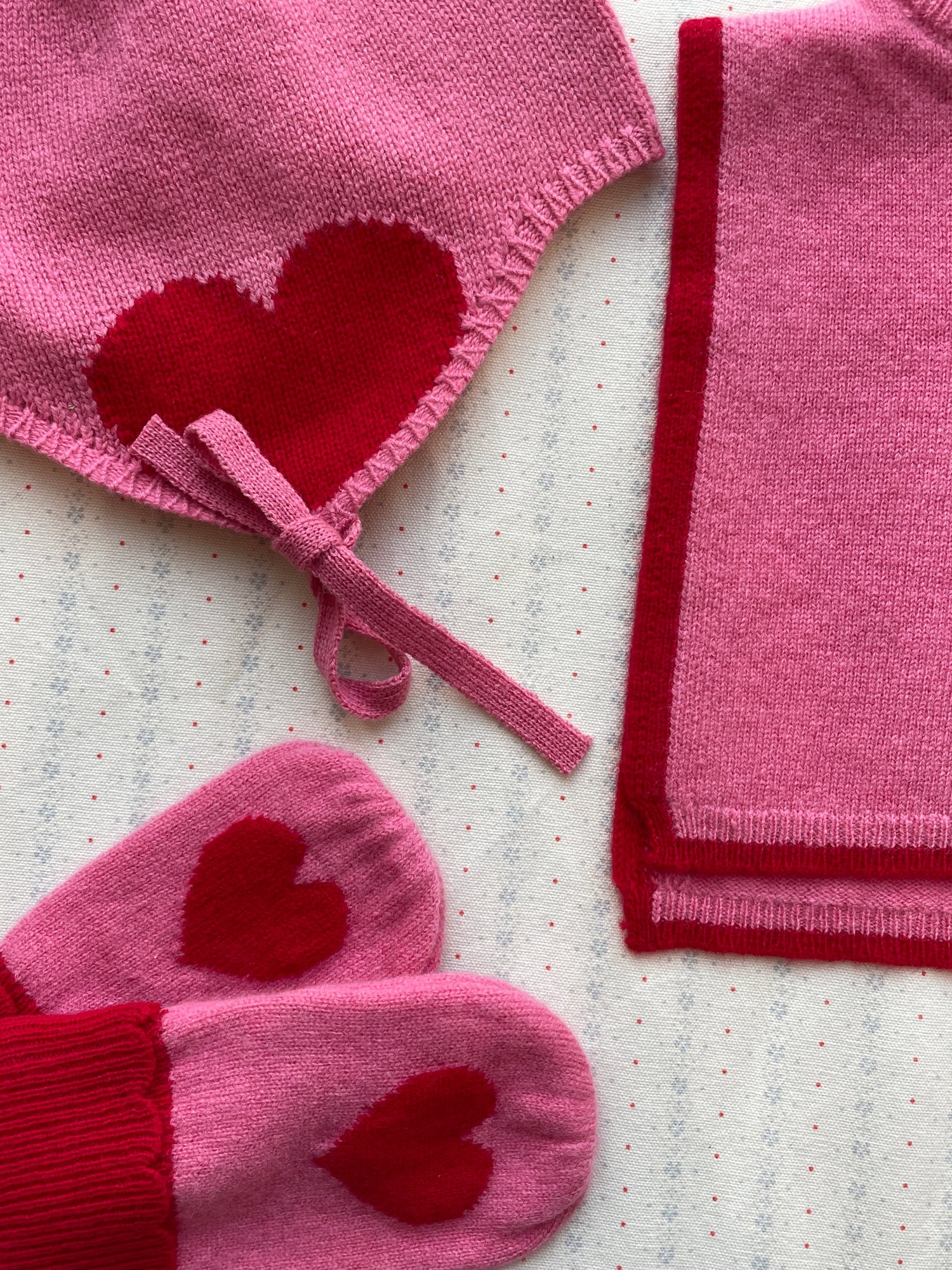 Konges Sløjd Collette Mittens - Pink - image 9