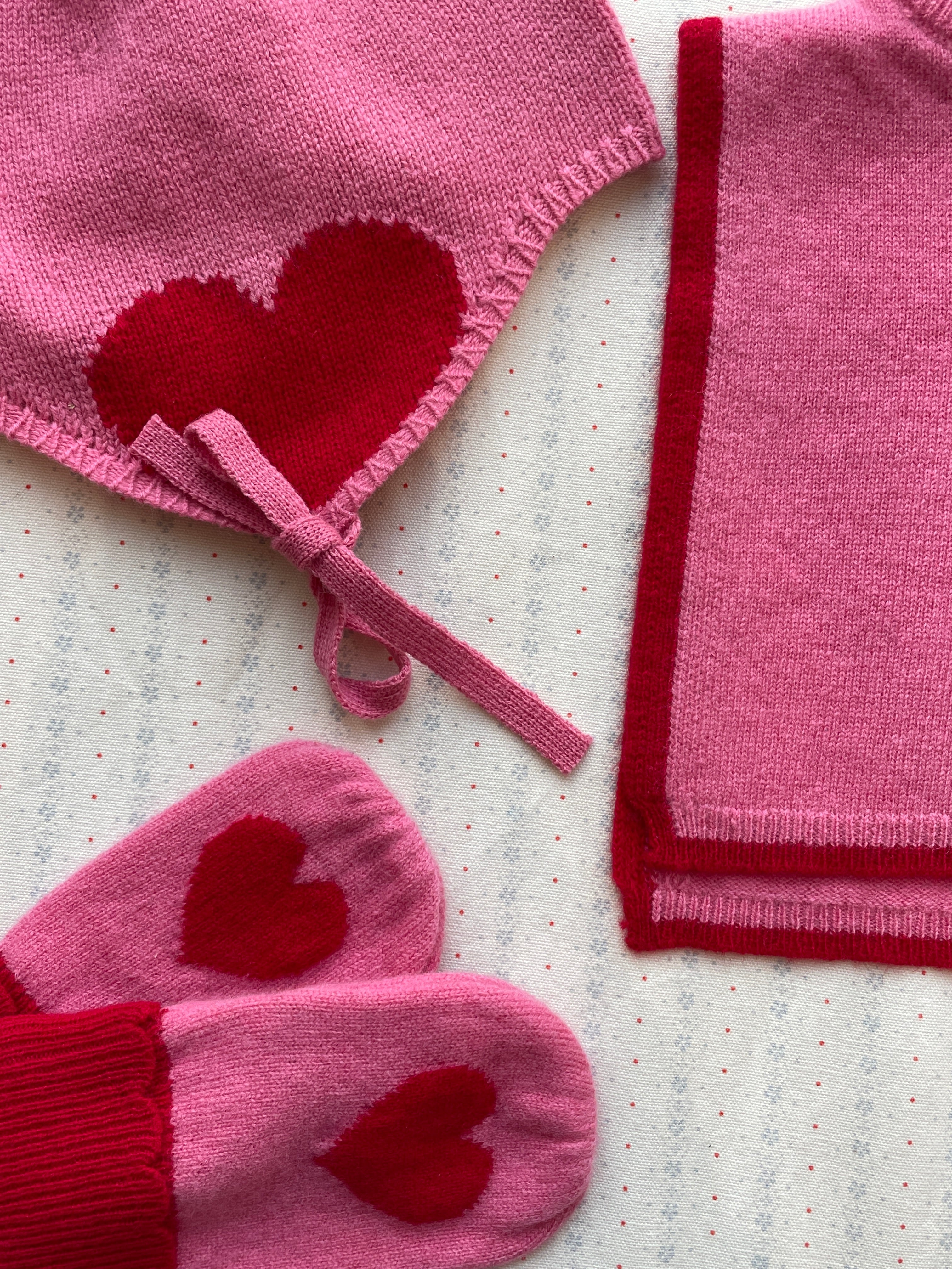 Konges Sløjd Collette Mittens - Pink - image 9