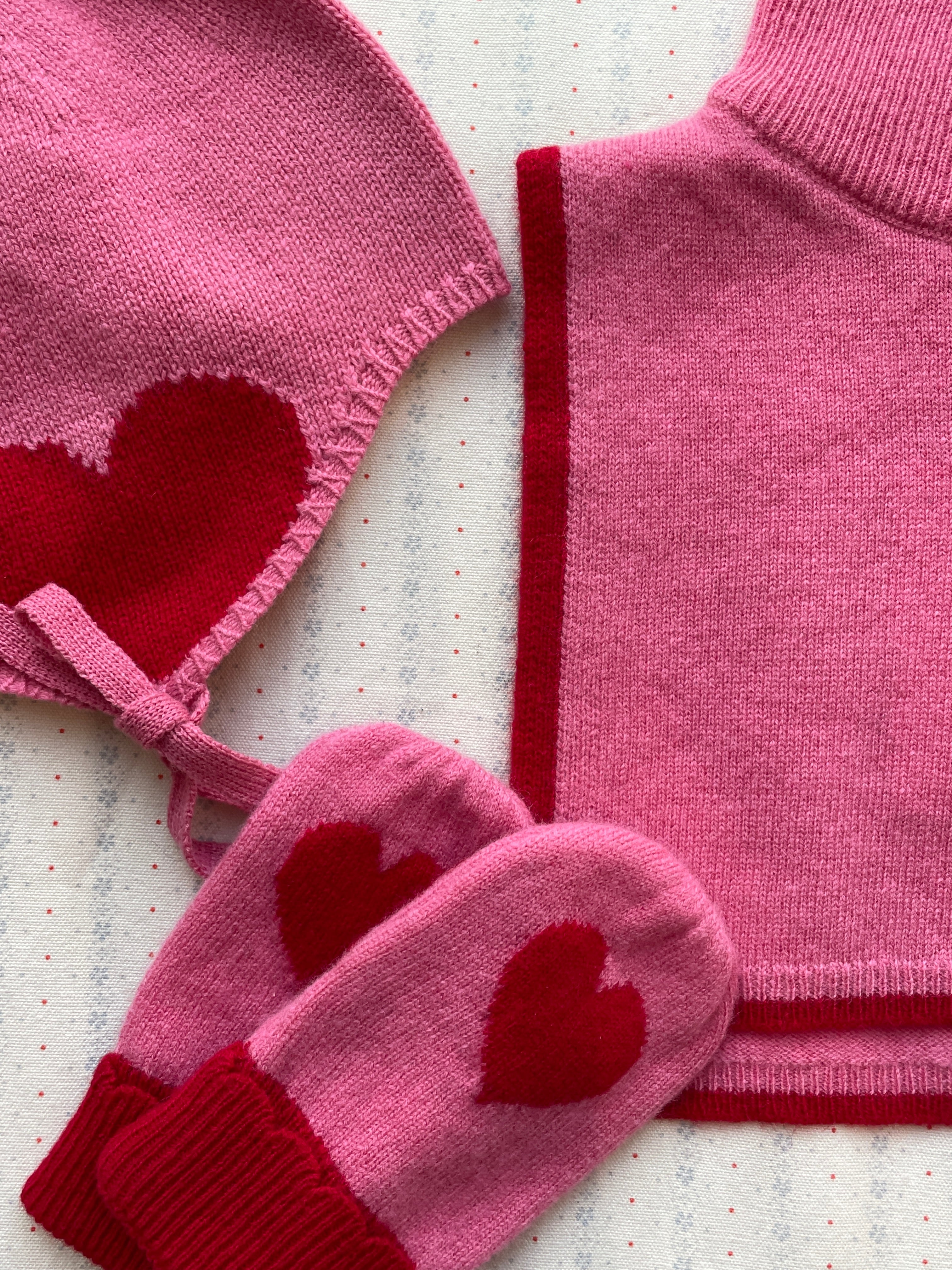 Konges Sløjd Collette Mittens - Pink - image 10