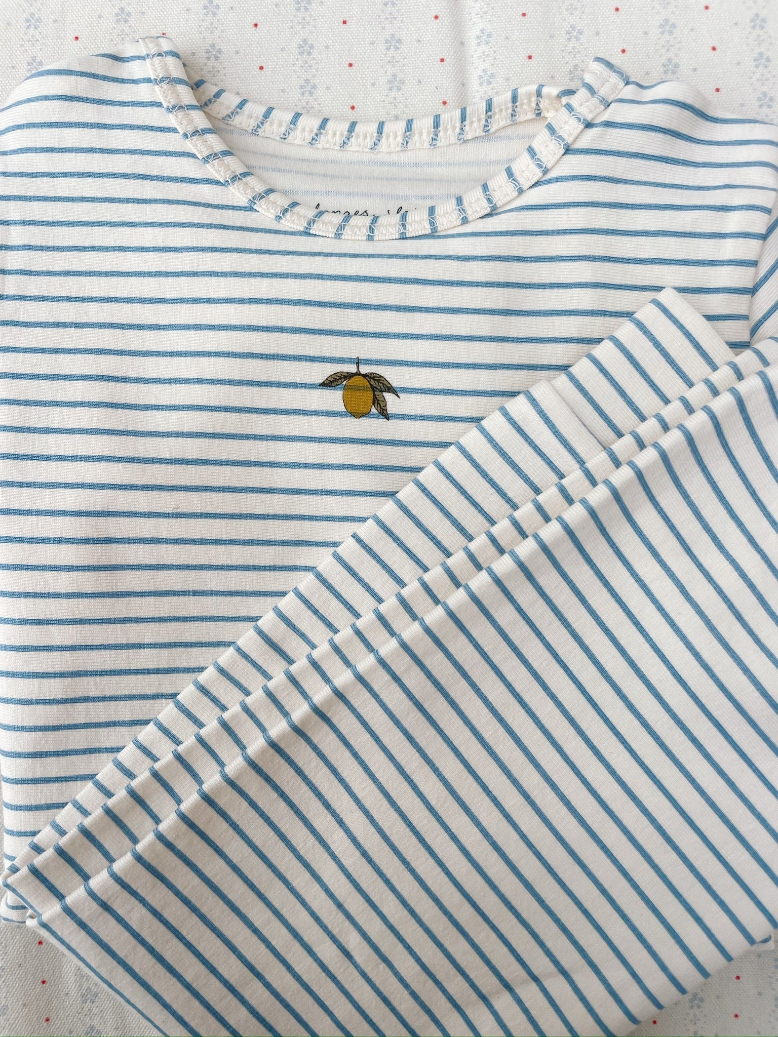 Konges Sløjd Basic Blouse GOTS – Stripe Blue