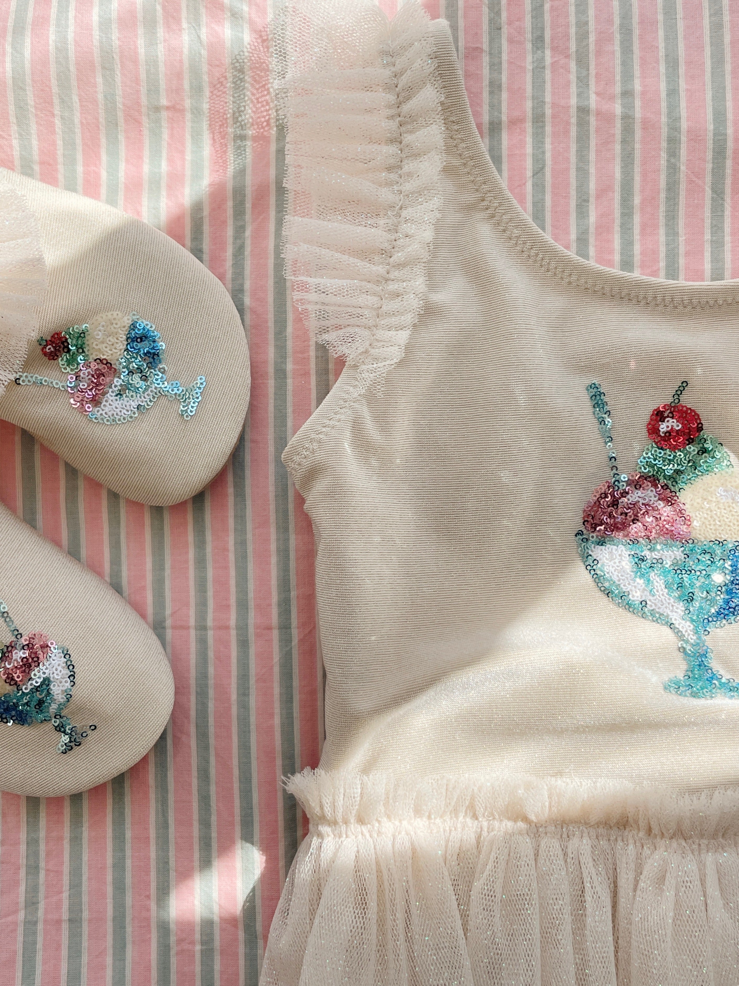 Konges Sløjd AMANDINE SWIMSUIT - rosewater