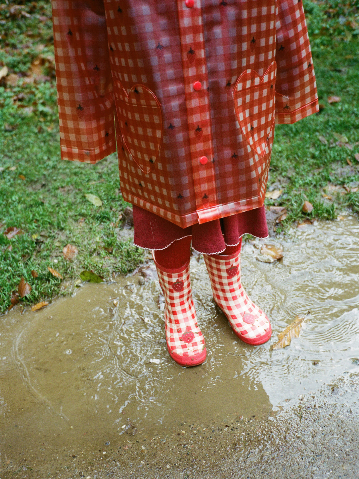 Flöss Iris Gingham Raincoat