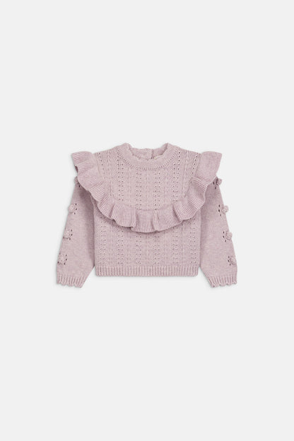 Louise Misha Satiane Sweater in Fig, product view