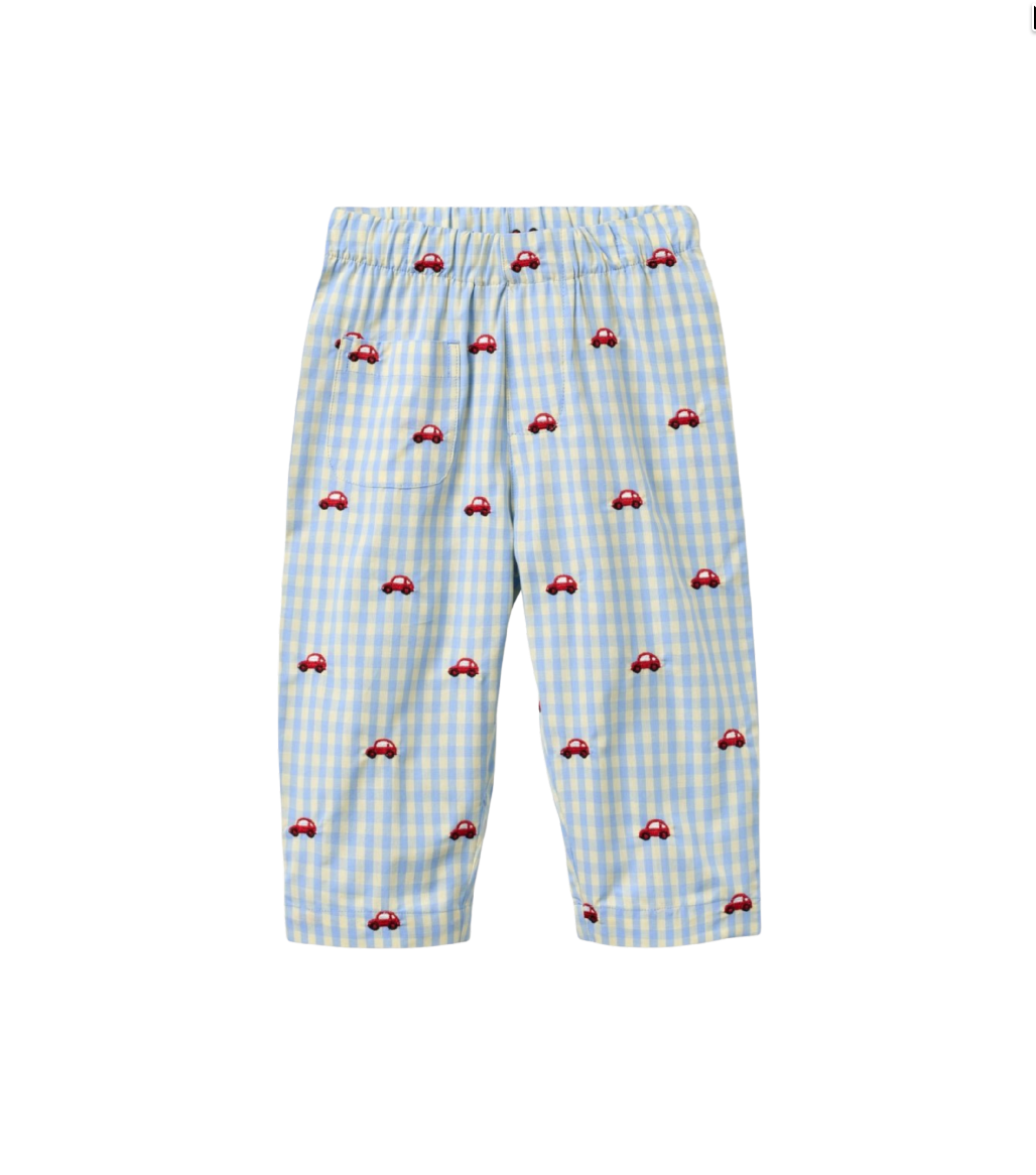 Flöss Albert Pants - Blue Gingham