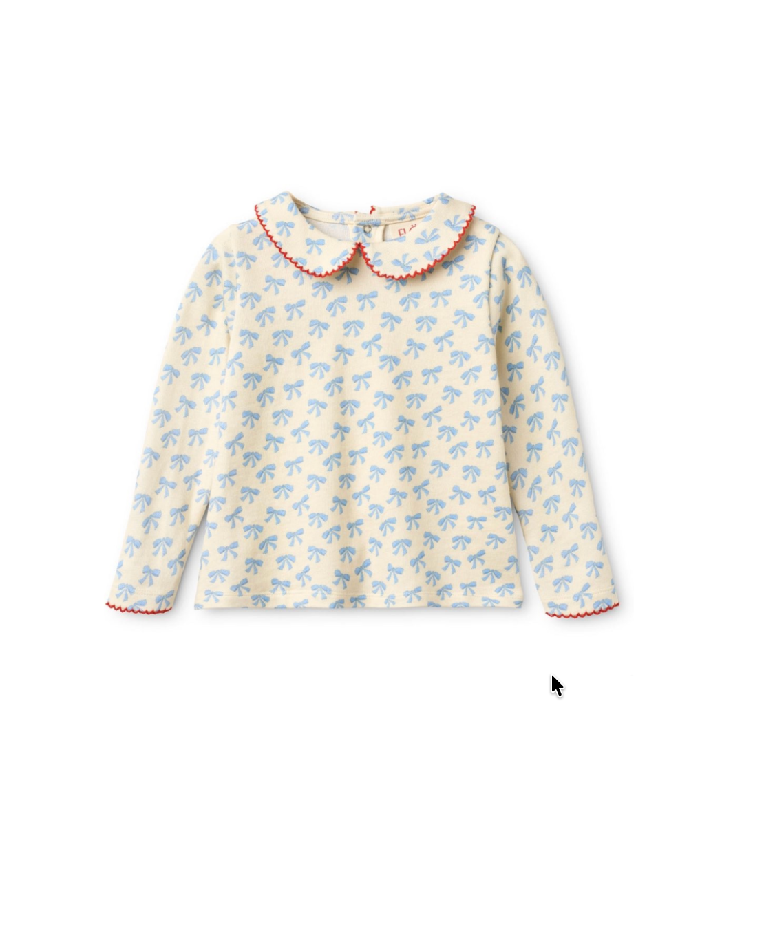 Flöss Ida Blouse - Bright Blue Bow