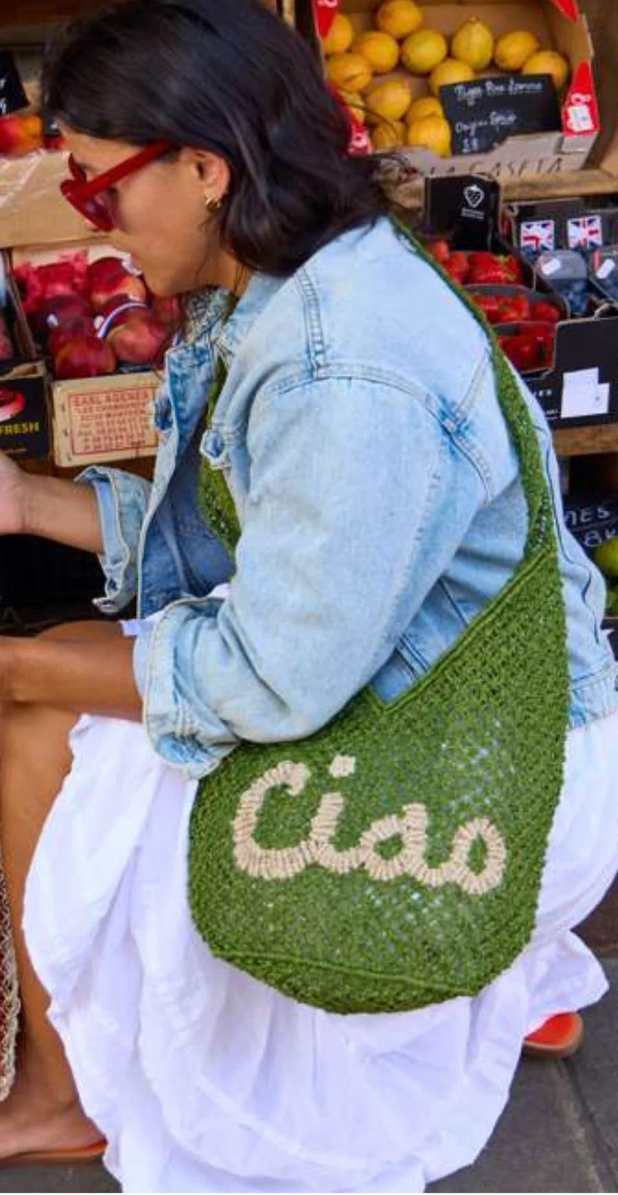 The Jacksons Drusilla Ciao Bag - Fern