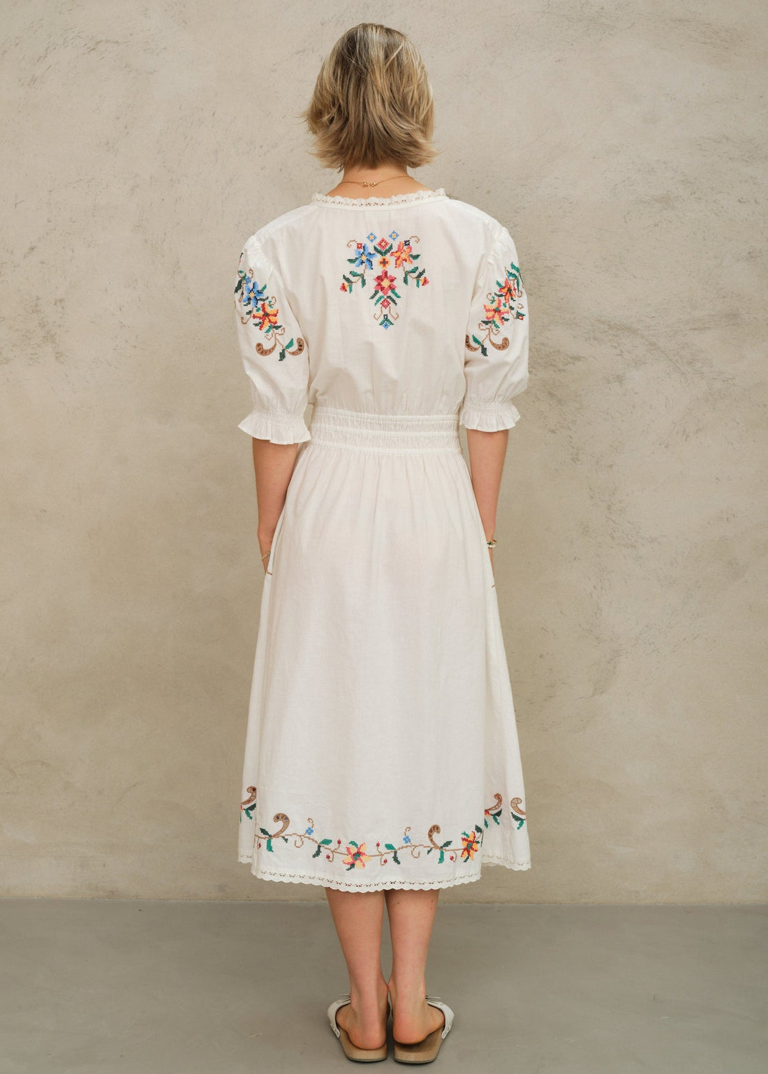 M.A.B.E Gracie Midi Dress - Multi