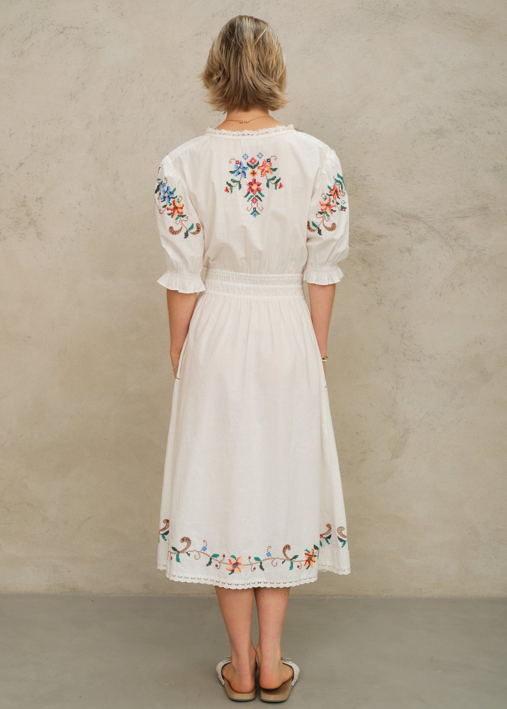 M.A.B.E Gracie Midi Dress - Multi