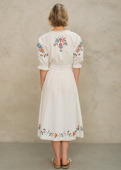 M.A.B.E Gracie Midi Dress - Multi