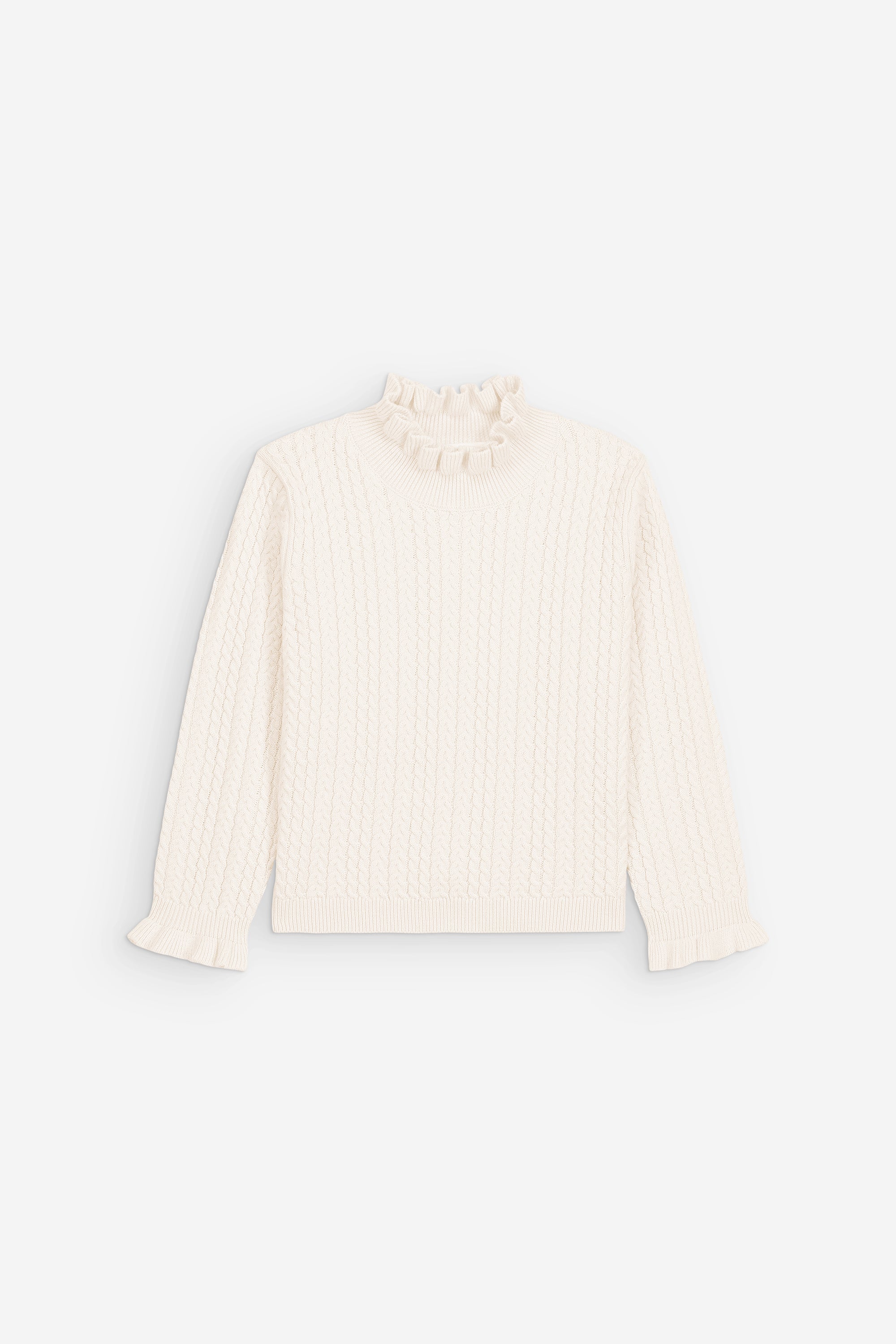 Louise Misha Java Twisted Knit Sweater – Cream