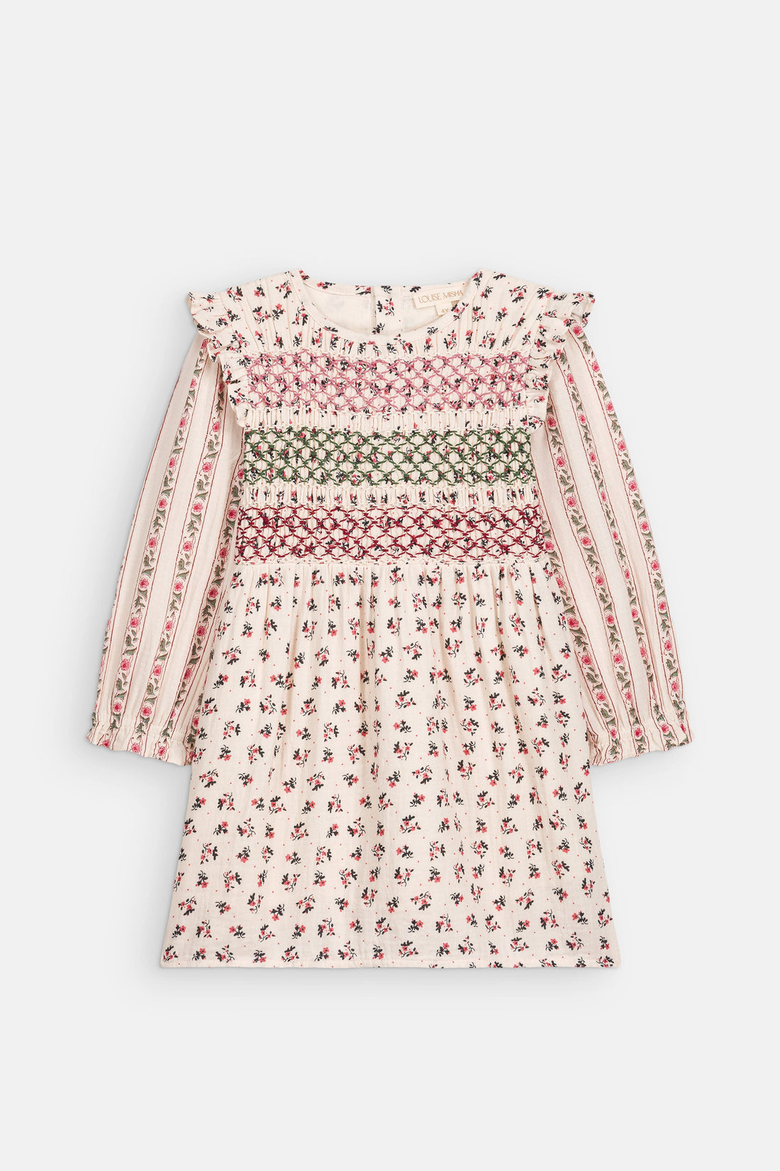 Louise Misha Saralina Smocked Dress – Floral Print