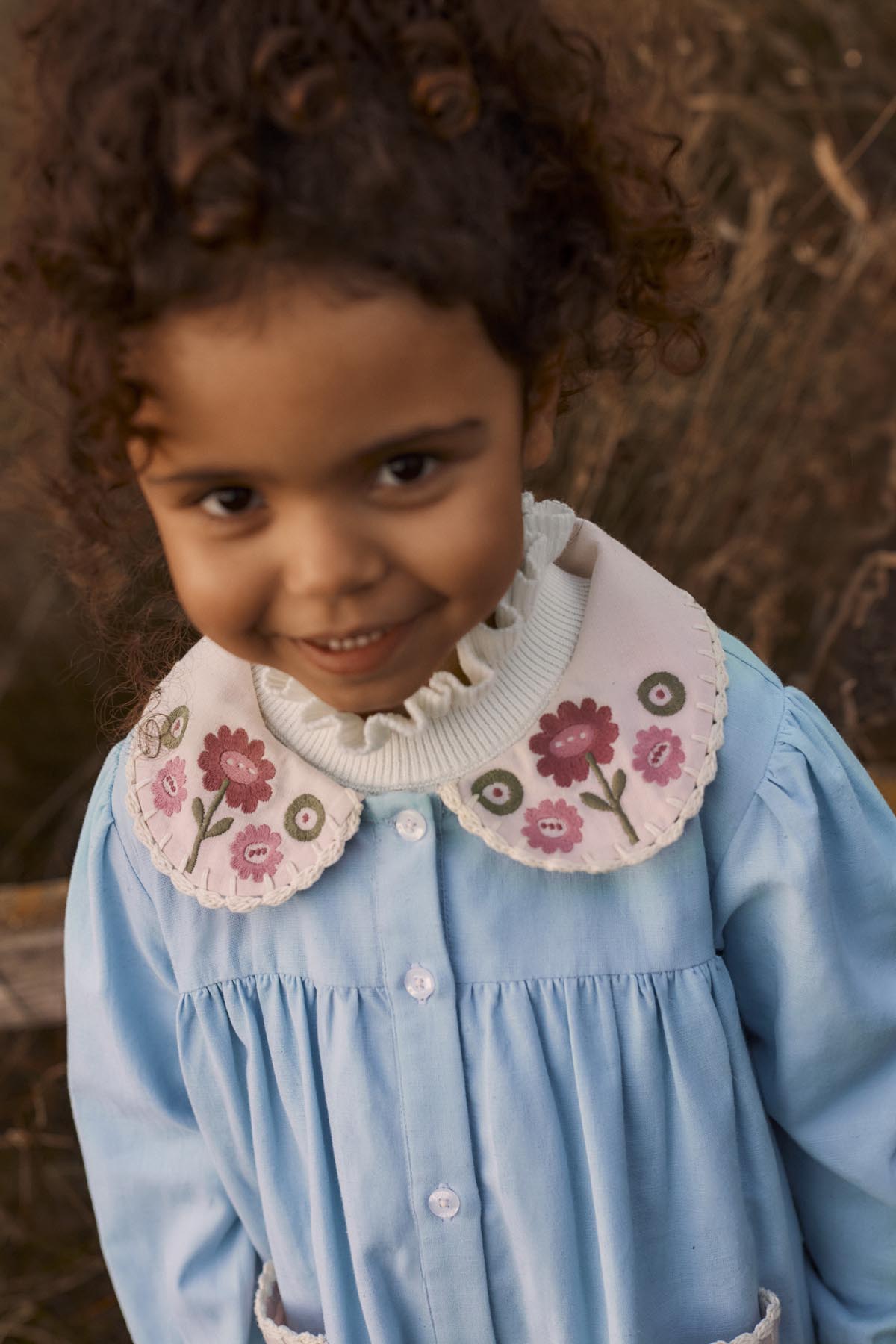Louise Misha - Dress Ysee Baby Blue