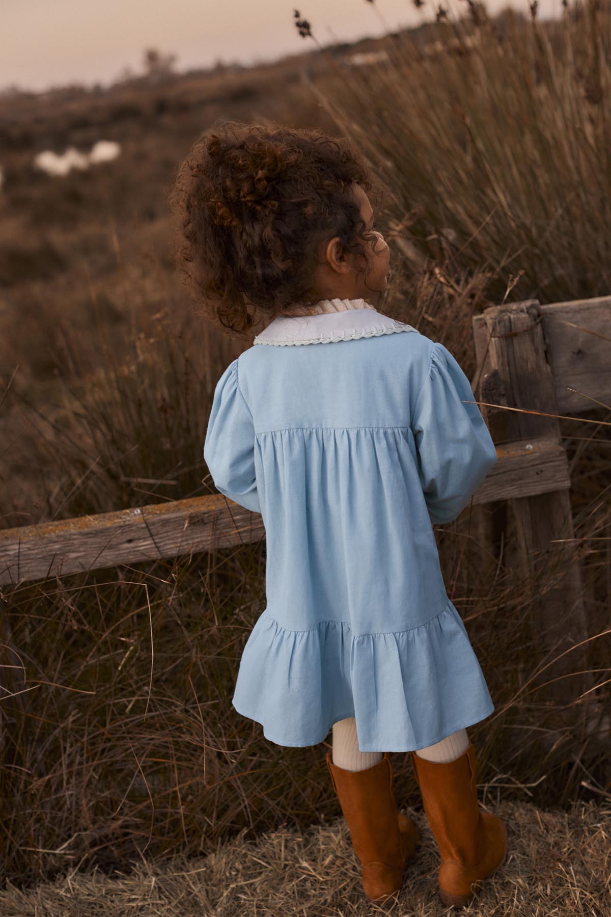 Louise Misha - Dress Ysee Baby Blue