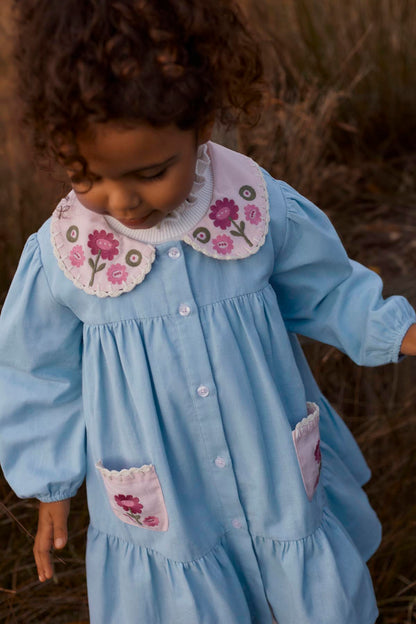 Louise Misha - Dress Ysee Baby Blue