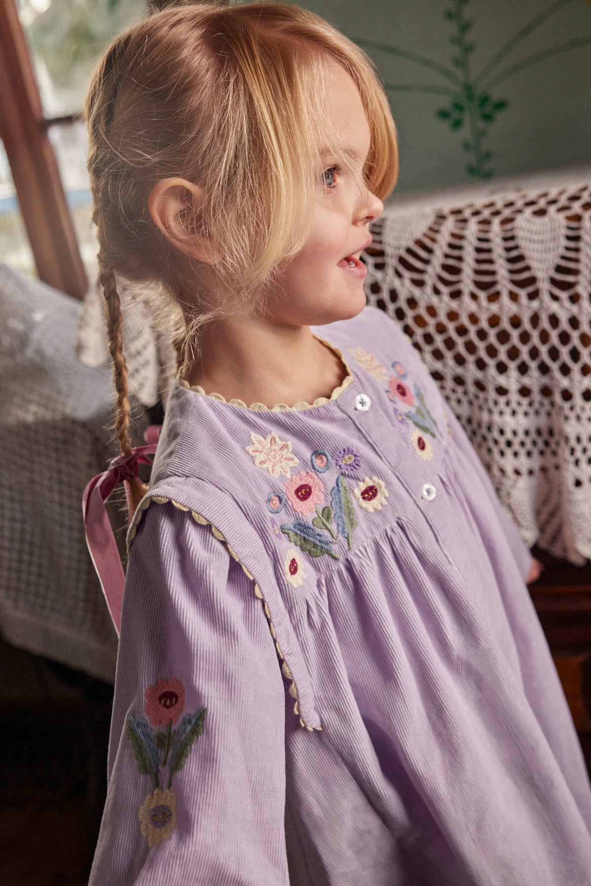 Louise Misha Anette Dress in Parma, outfit view