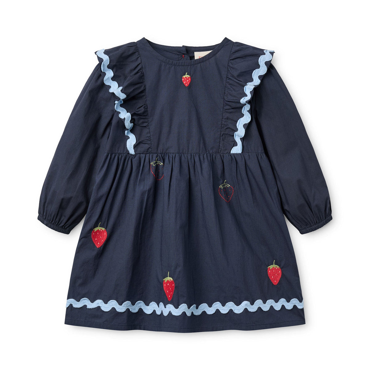 Flöss Hannah Dress in New Navy, front view