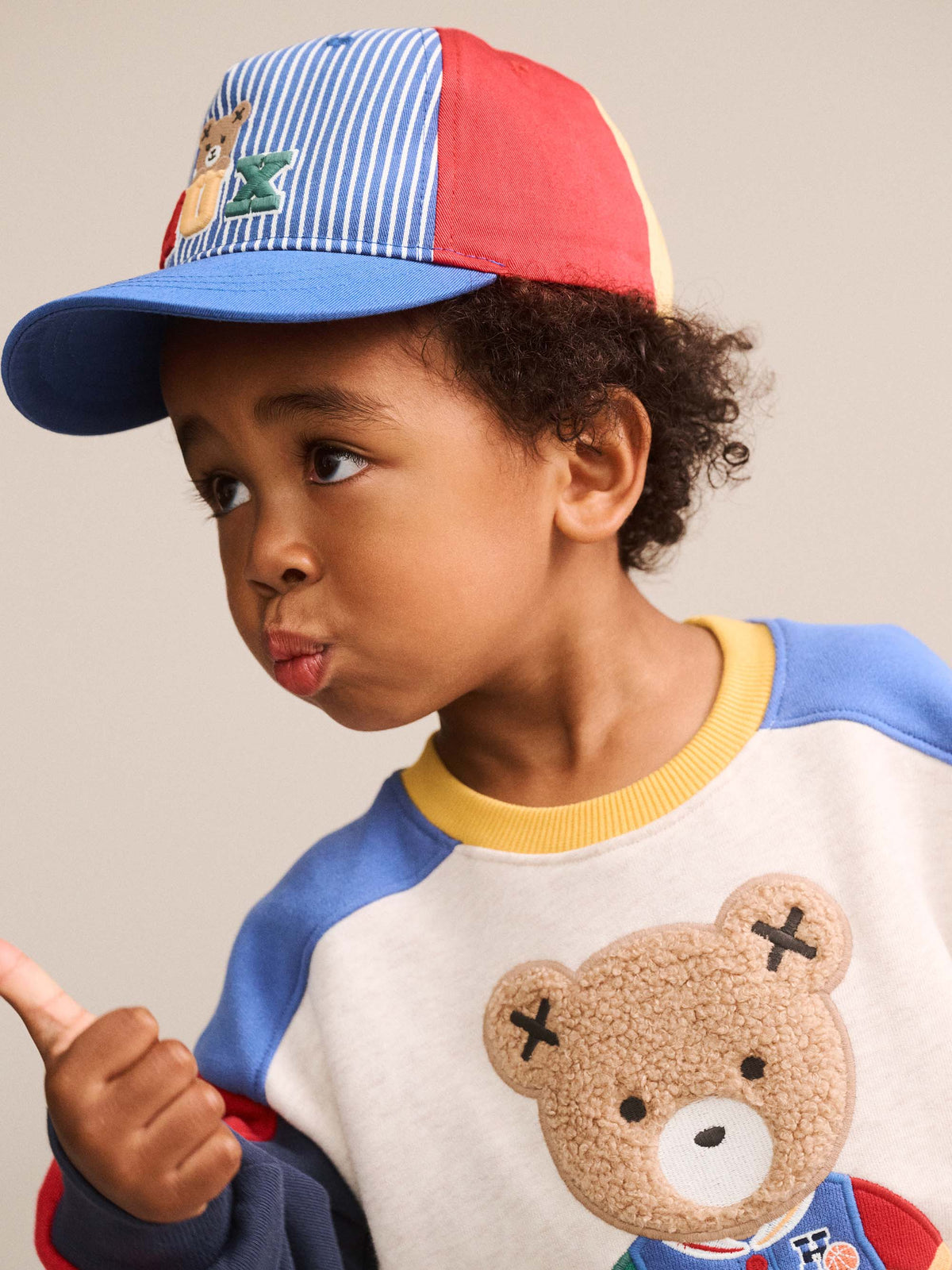 Huxbaby Colour Block Sitting Hux Sweatshirt