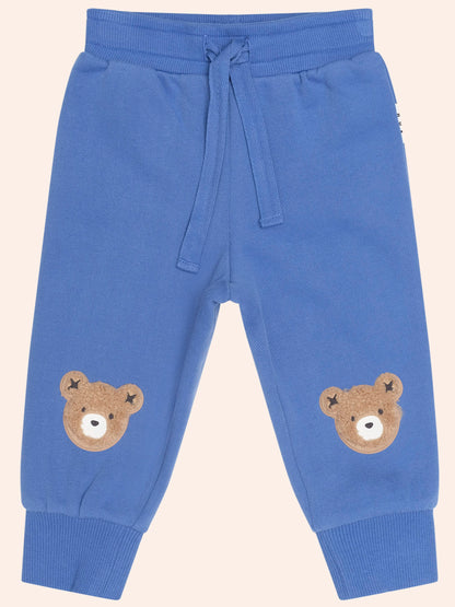 Huxbaby Cobalt Furry Huxbear Sweatpants detail