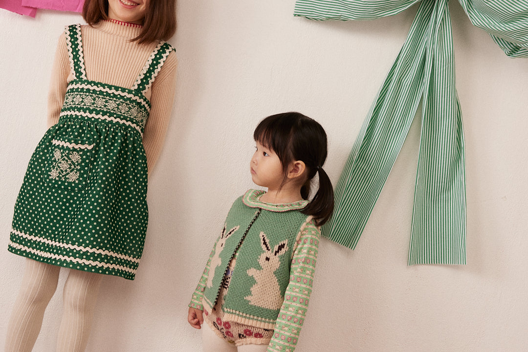 Coming Soon | Hello Simone Penny Vest - Rabbit Aqua