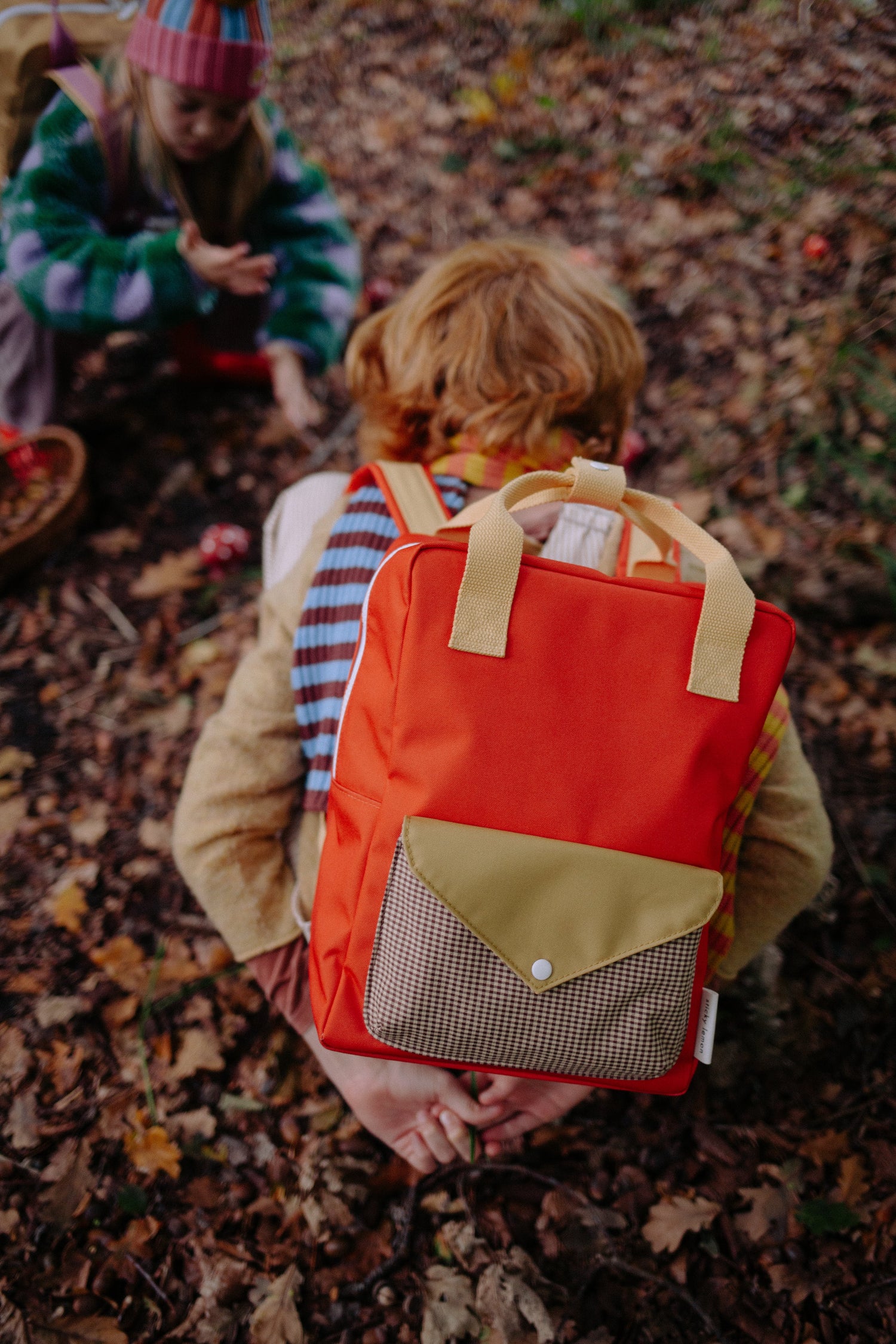 Sticky Lemon Medium Backpack – Envelope Campfire Orange