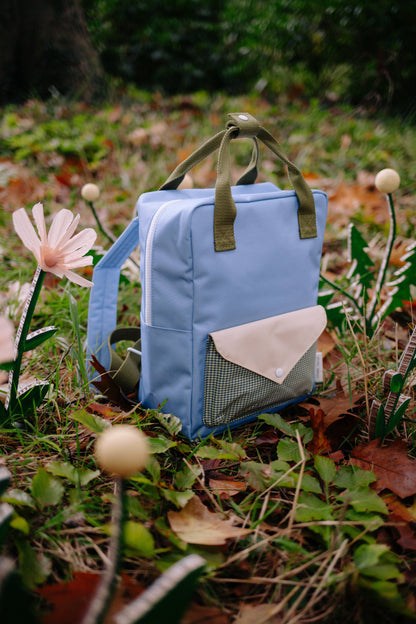 Sticky Lemon Medium Backpack – Envelope Cloud Blue