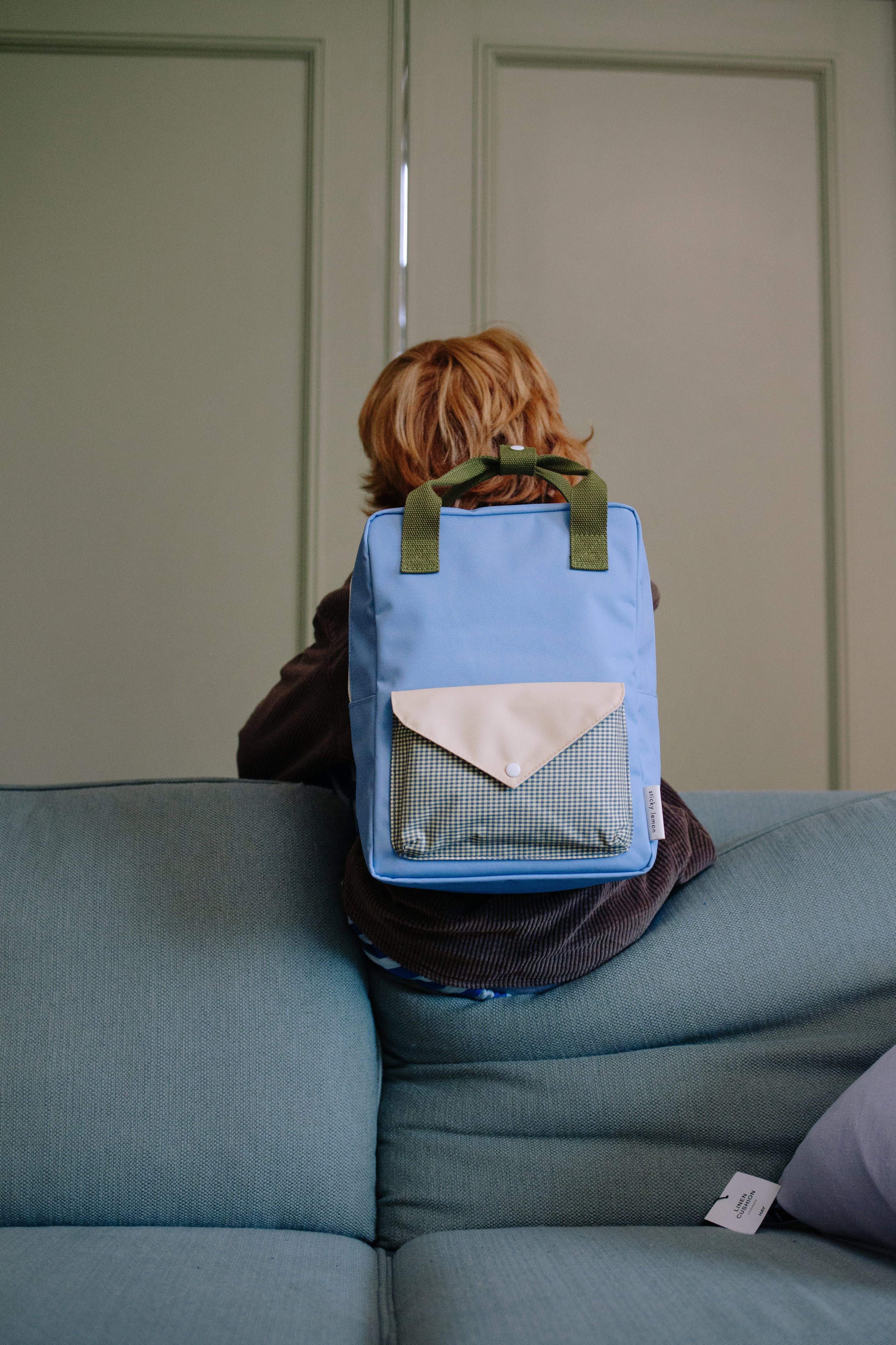 Sticky Lemon Medium Backpack – Envelope Cloud Blue