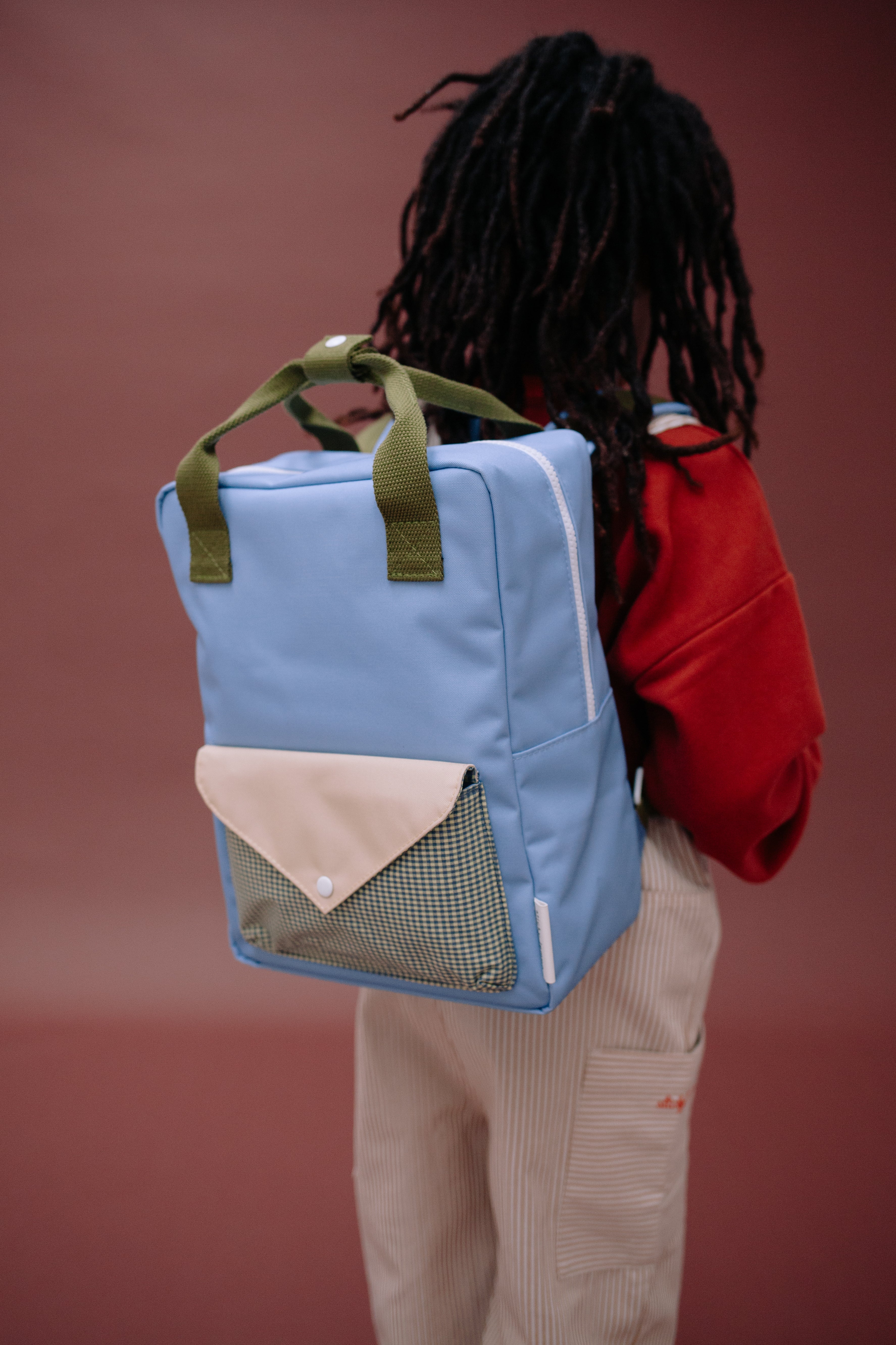 Sticky Lemon Medium Backpack – Envelope Cloud Blue