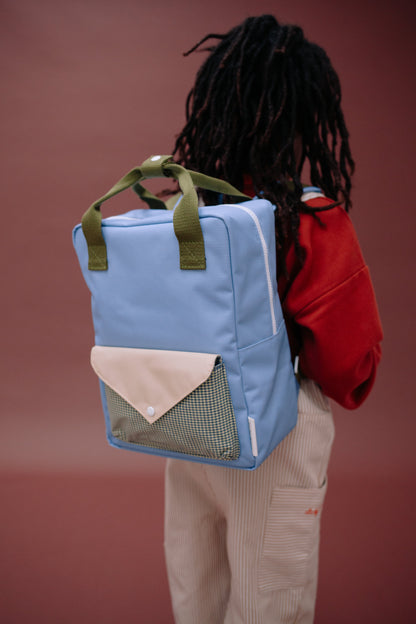Sticky Lemon Medium Backpack – Envelope Cloud Blue