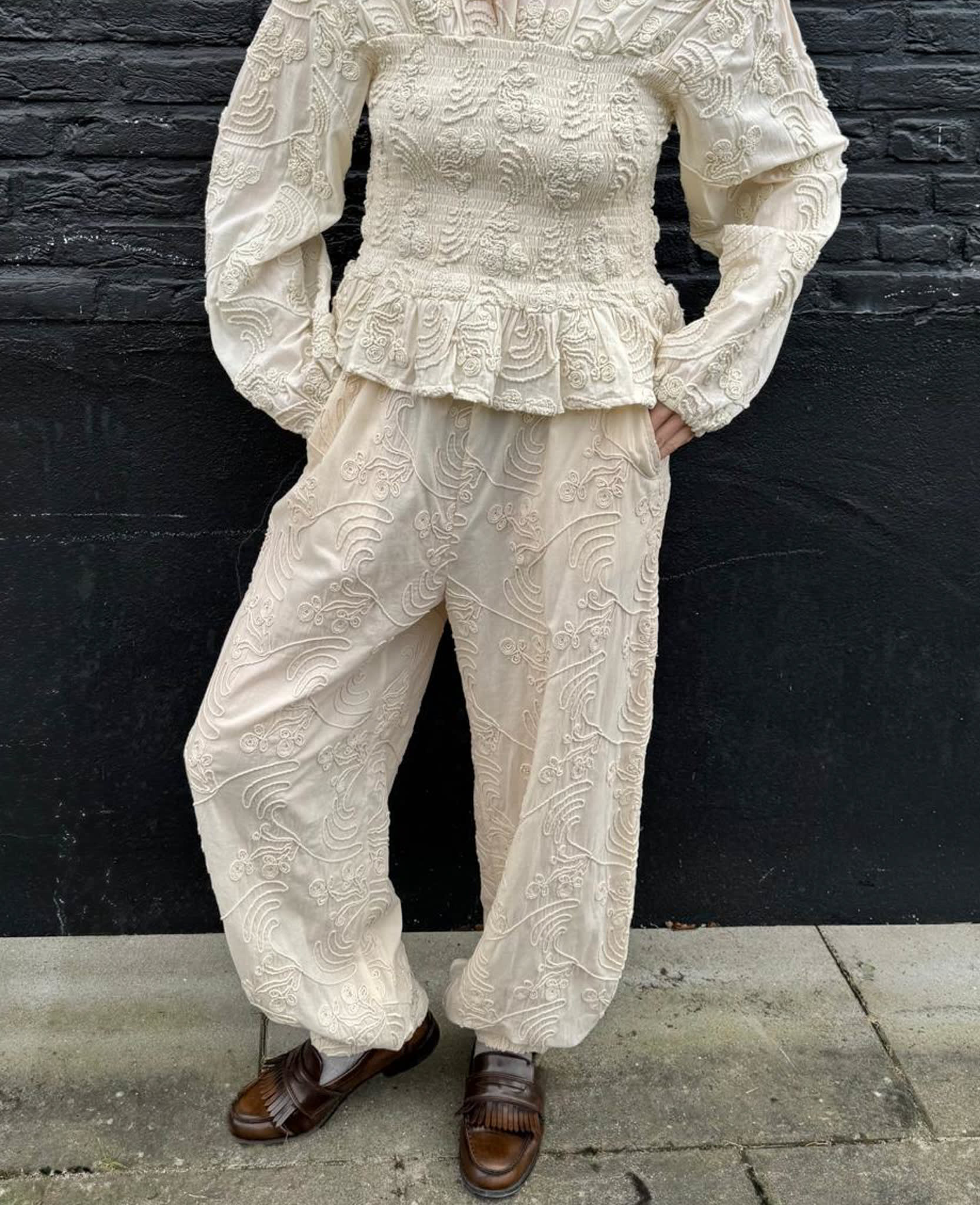 Sissel Edelbo Iluna Pants - Champagne
