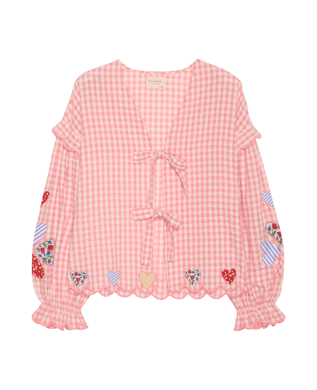 SISSEL EDELBO Kamal Top – Pink Checks
