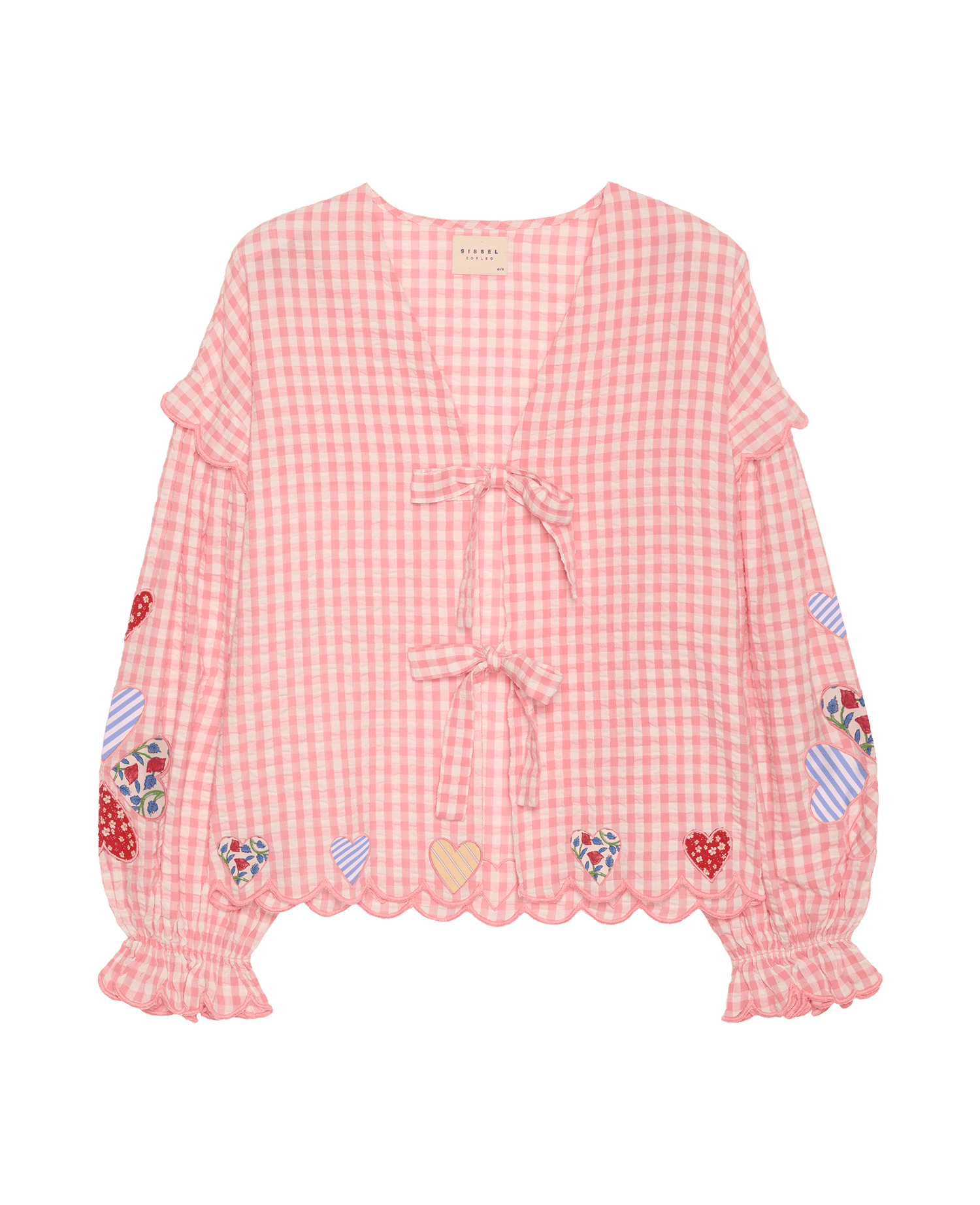 SISSEL EDELBO Kamal Top – Pink Checks