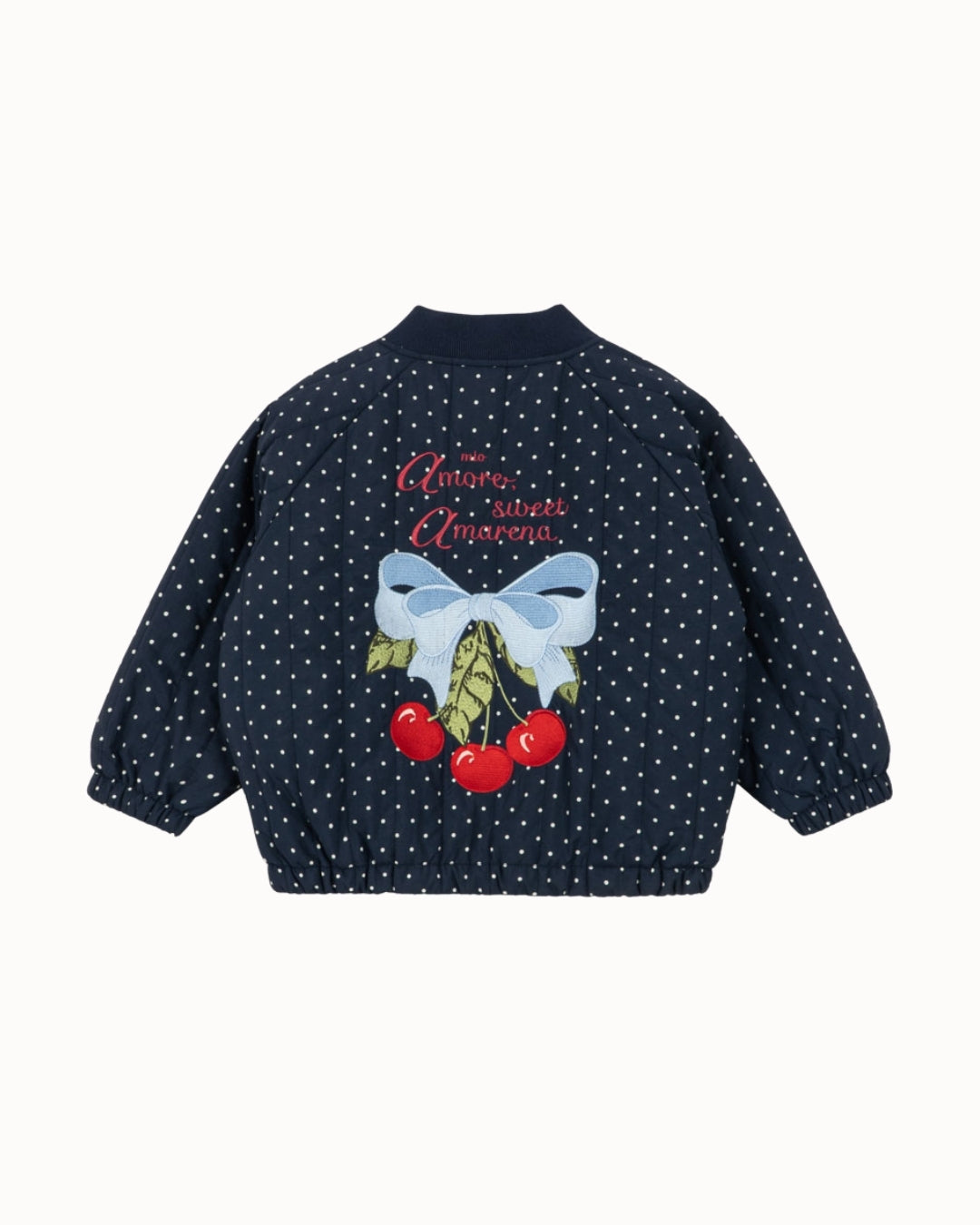 Konges Sløjd Juno Printed Dot Bomber Jacket - Dot Nuit Petite