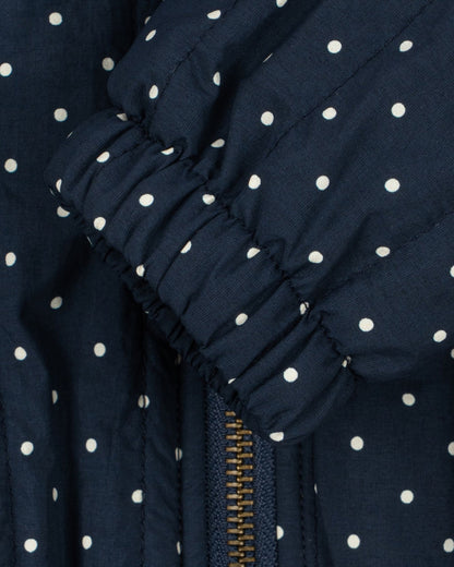 Konges Sløjd Juno Printed Dot Bomber Jacket - Dot Nuit Petite