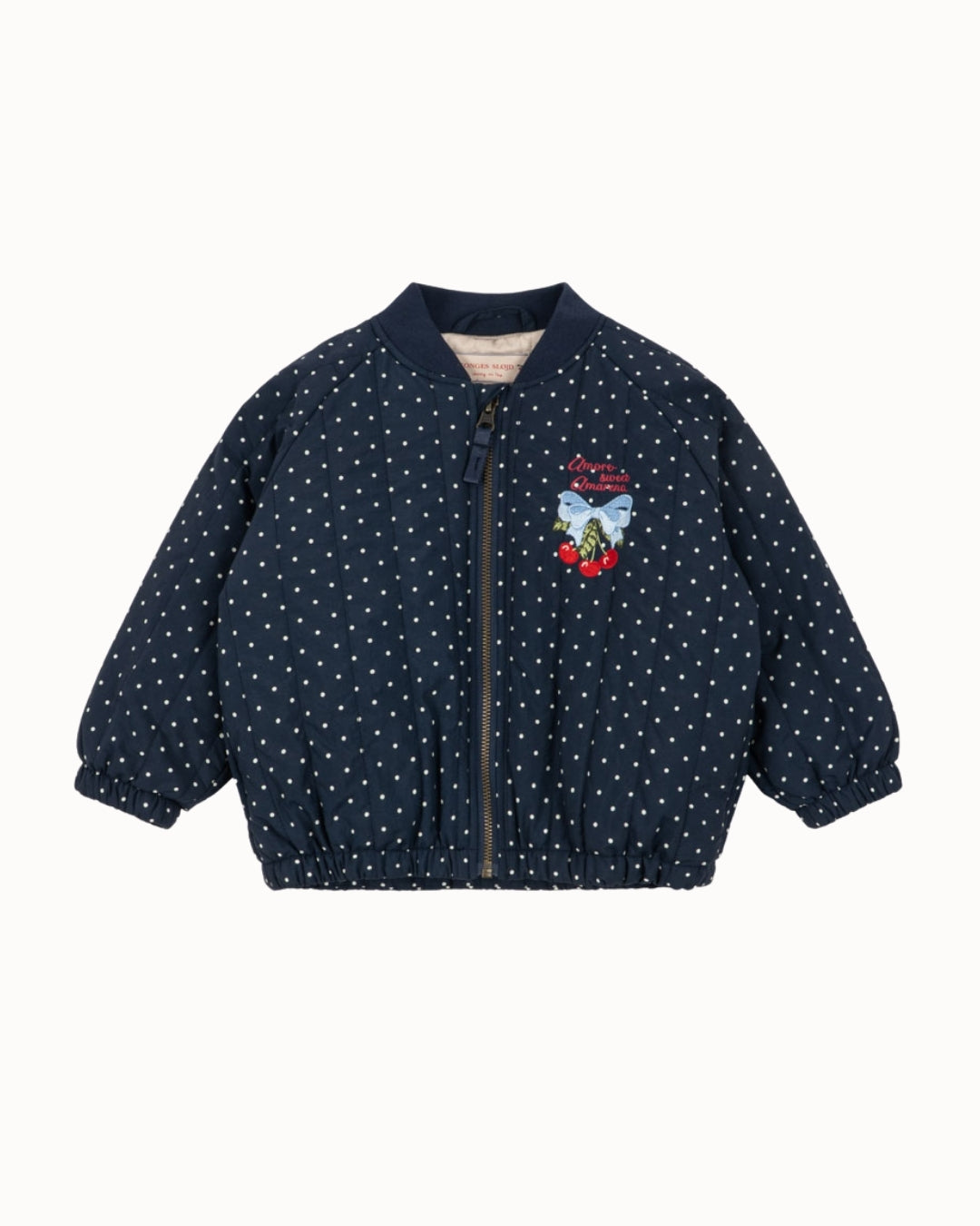Konges Sløjd Juno Printed Dot Bomber Jacket - Dot Nuit Petite