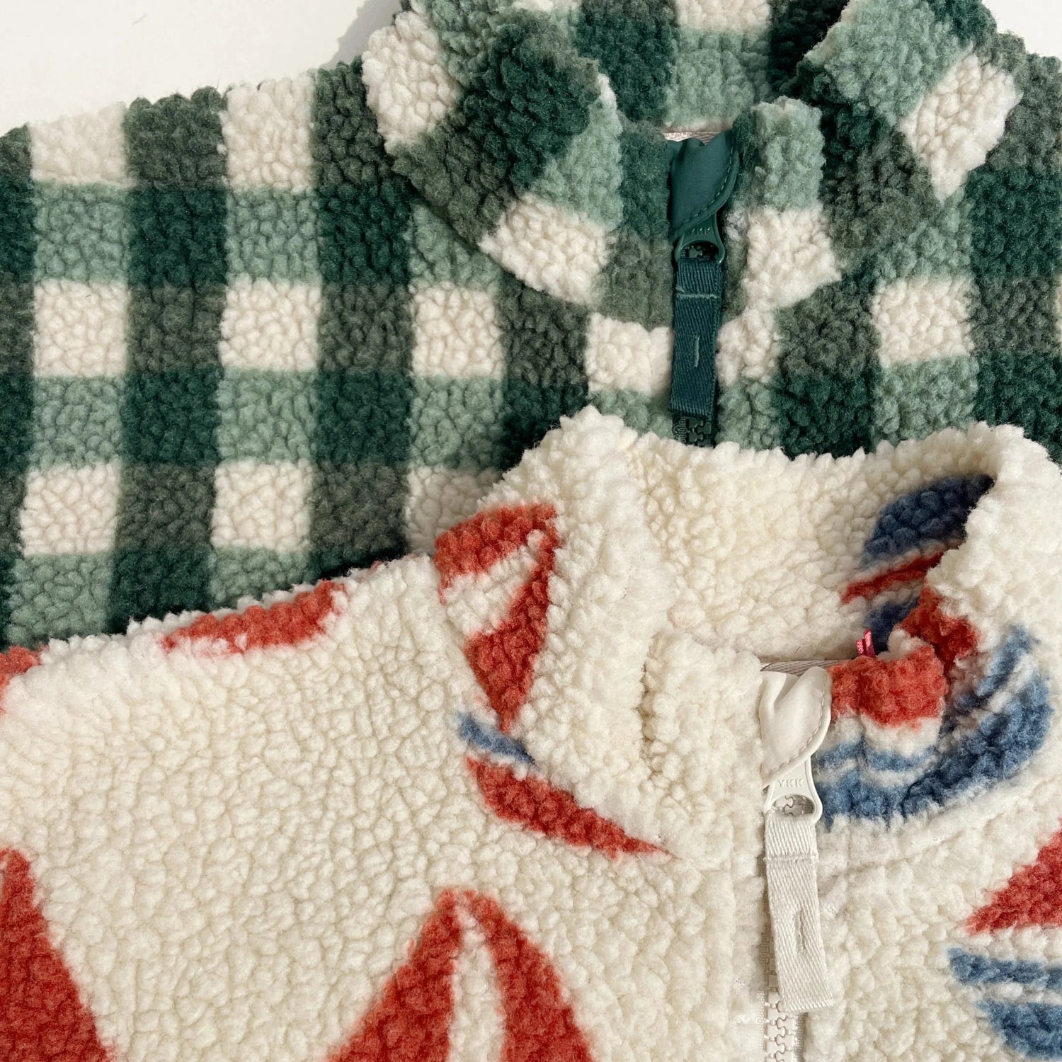 Konges Sløjd Jody Teddy Jacket - Green Check