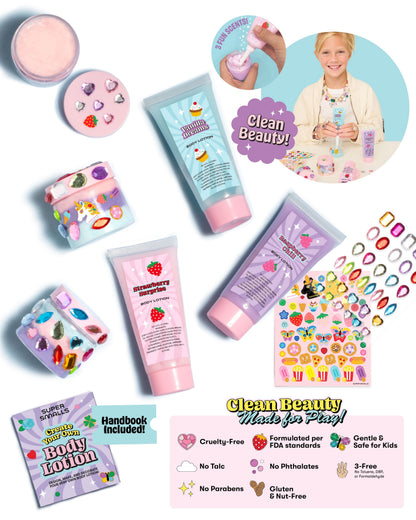 Super Smalls DIY Body Lotion Kit for Kids