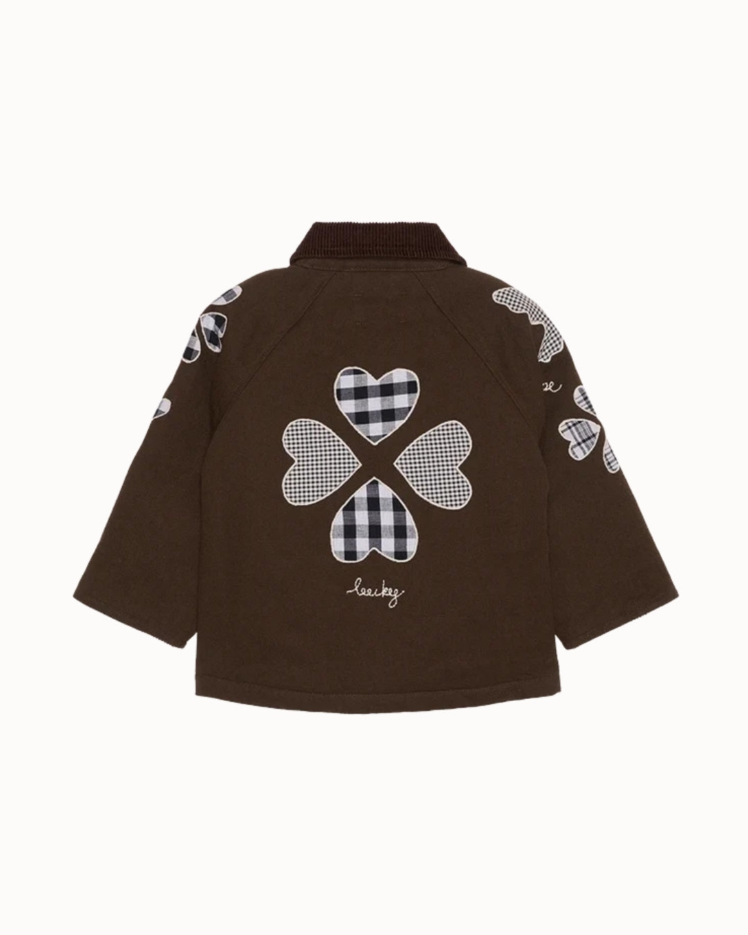 Sissel Edelbo Lillibeth MINI Jacket Checked Brown alternate angle