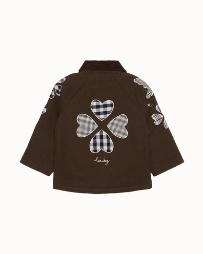 Sissel Edelbo Lillibeth MINI Jacket Checked Brown alternate angle