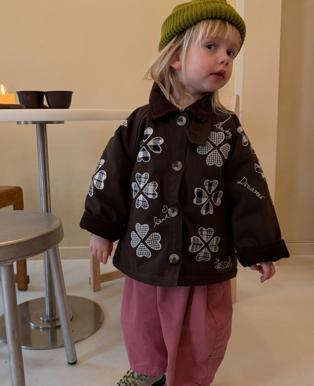 Sissel Edelbo Lillibeth MINI Jacket - Checked Brown