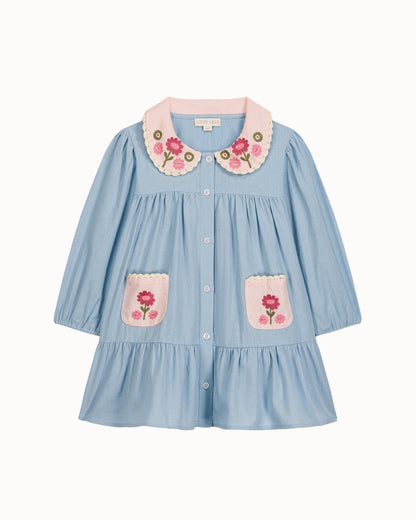 Louise Misha - Dress Ysee Baby Blue