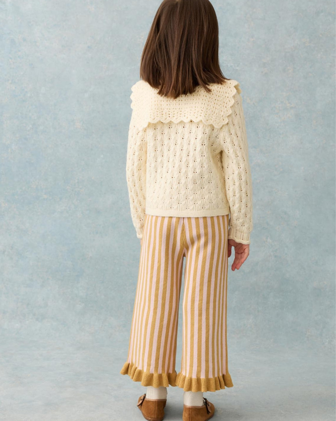 Louise Misha Salia Striped Knit Pants – Honey Blush