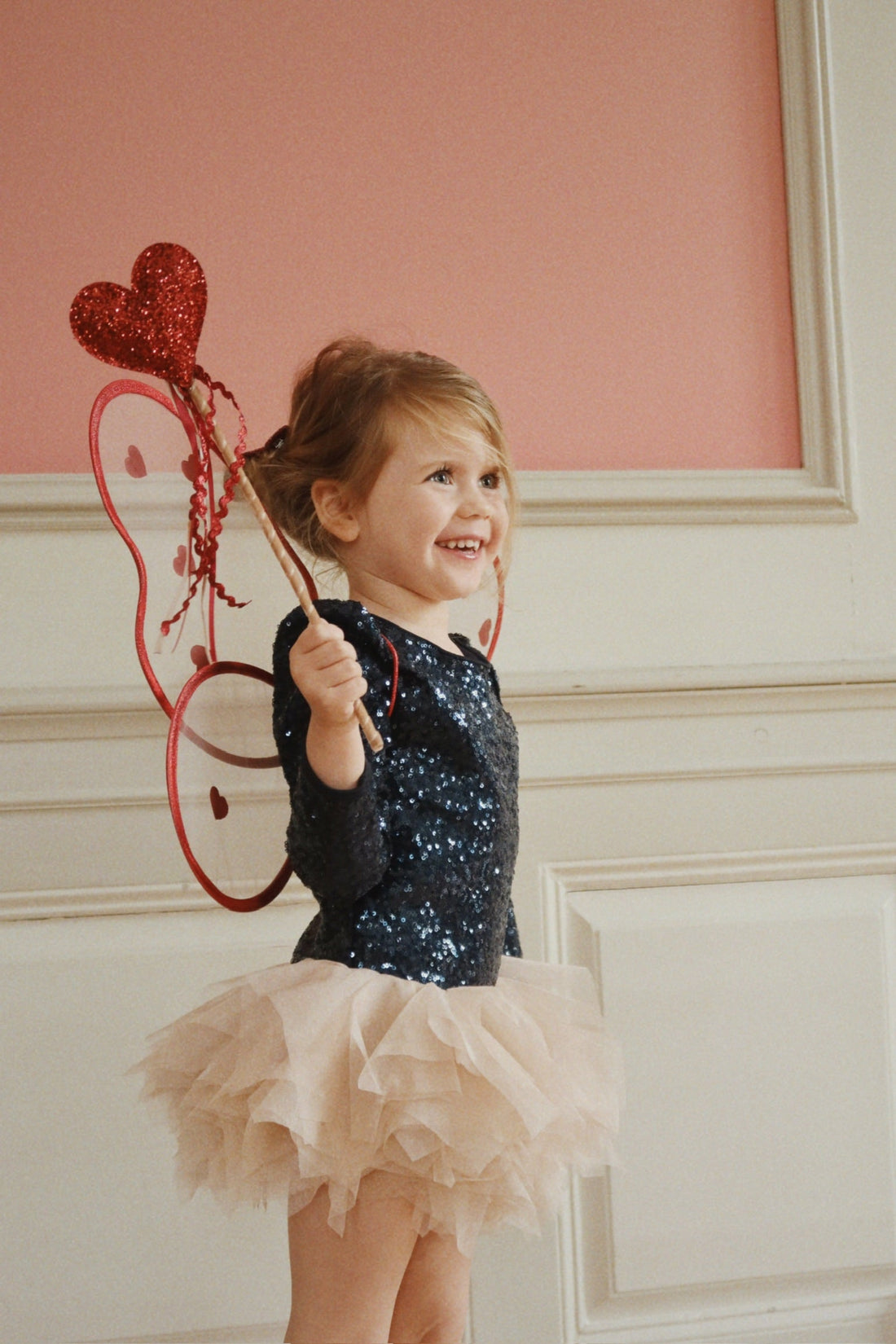 Konges Sløjd Ballerina Glitter Dress – Dark Navy