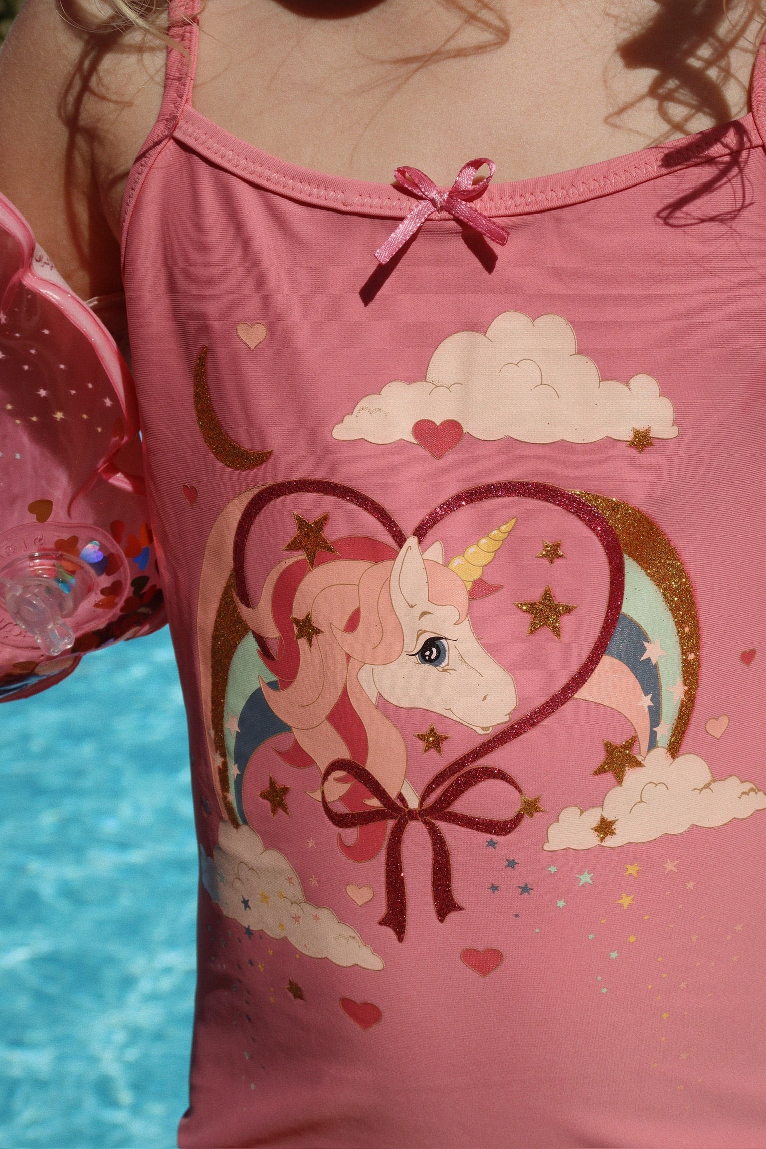 Konges Sløjd RILEY SWIMSUIT GRS - flamingo plume