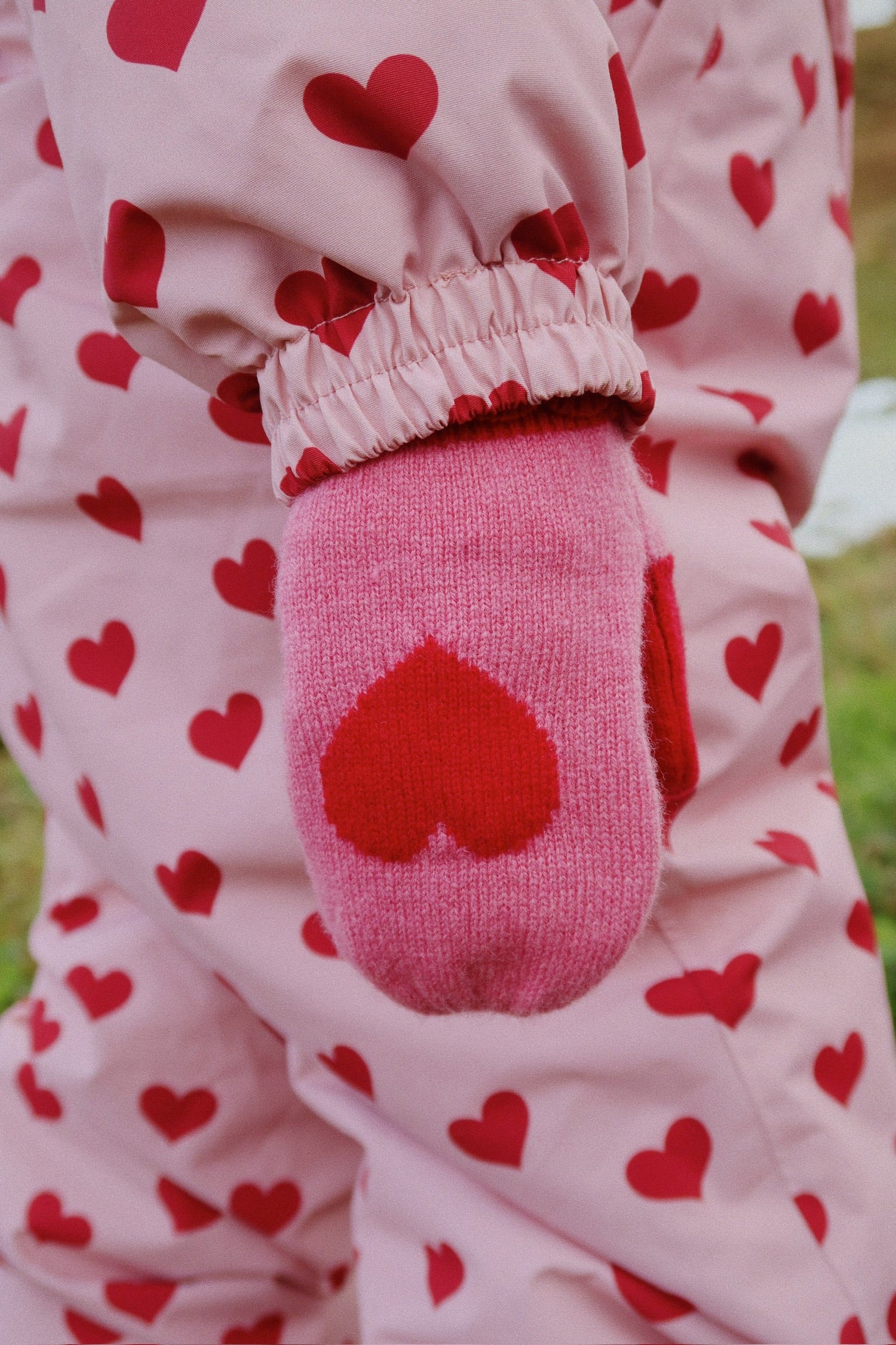 Konges Sløjd Collette Mittens - Pink - image 2