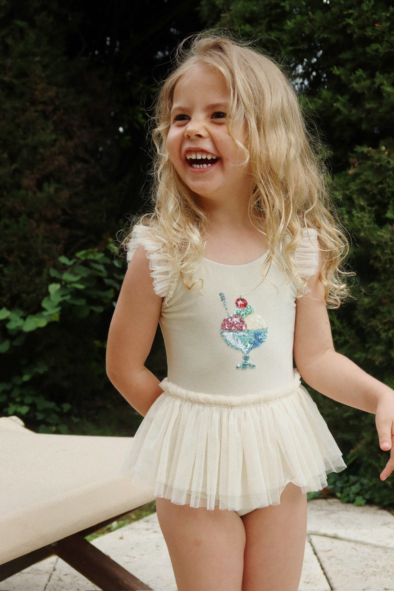 Konges Sløjd AMANDINE SWIMSUIT - rosewater