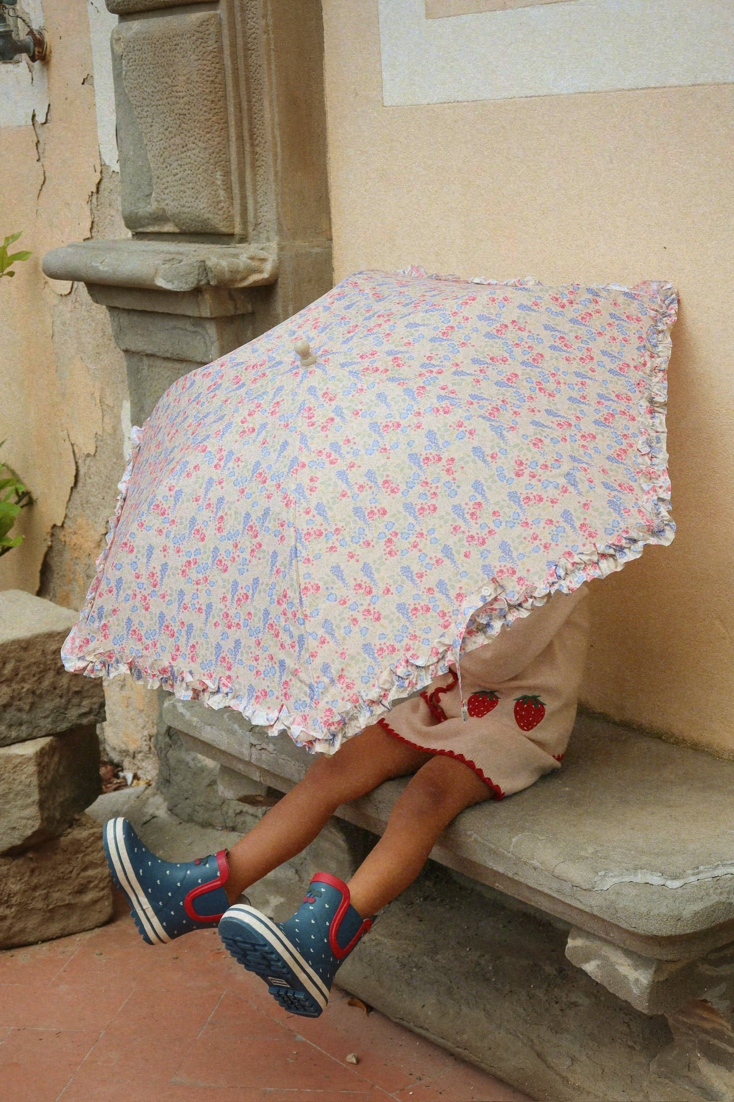 Konges Sløjd Roi Rain Boots - Heart Blues